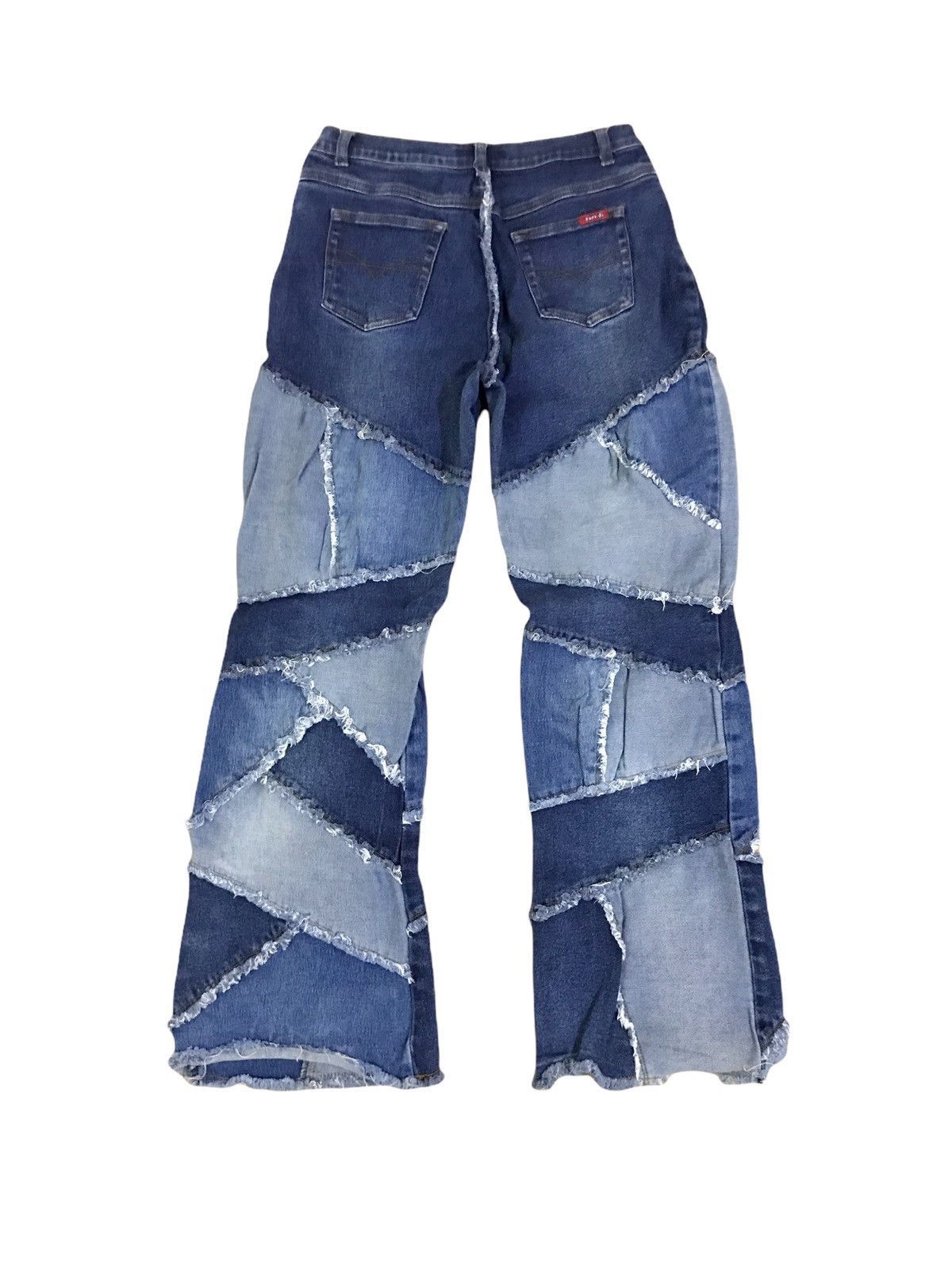 Japanese Brand Japanese Brand Zana Di Rare Mad Patchwork Hybrid Jeans Size US 27 - 2 Thumbnail