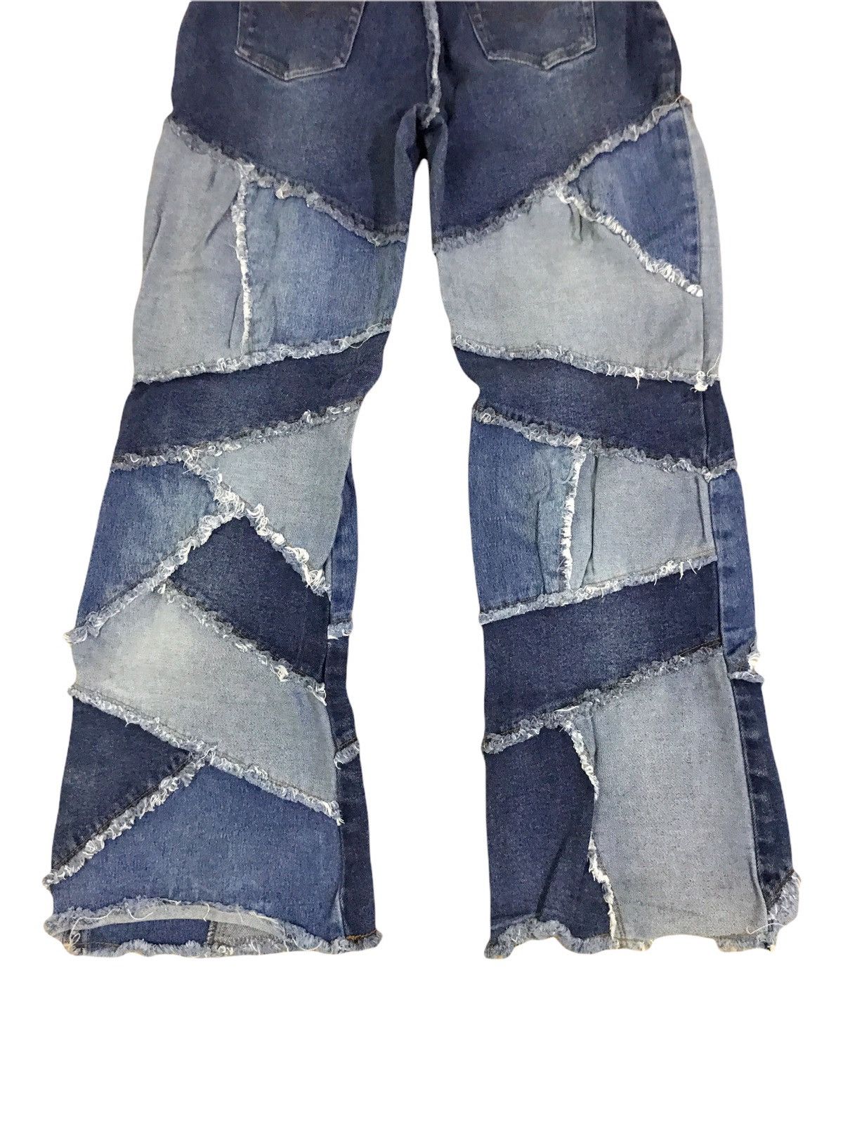 Japanese Brand Japanese Brand Zana Di Rare Mad Patchwork Hybrid Jeans Size US 27 - 6 Thumbnail