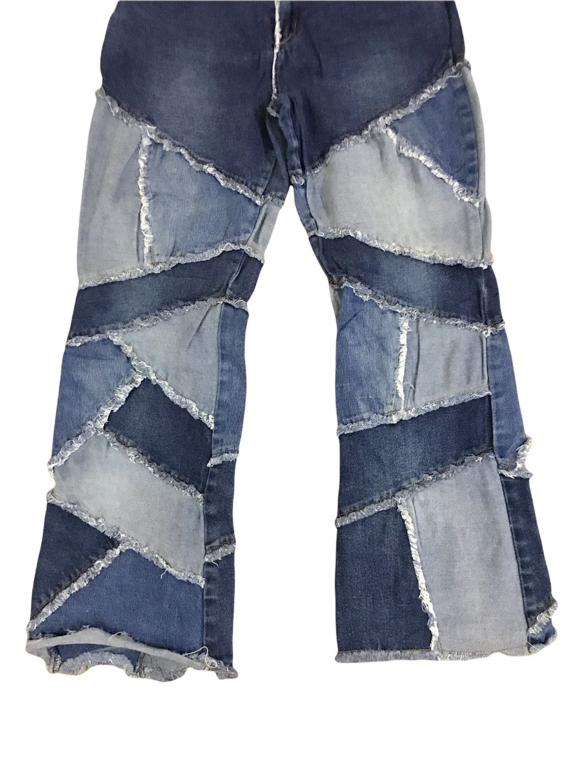 Japanese Brand Japanese Brand Zana Di Rare Mad Patchwork Hybrid Jeans Size US 27 - 5 Thumbnail