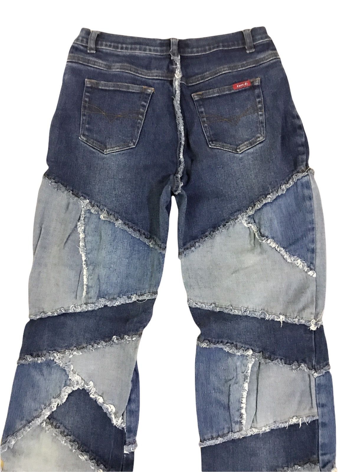 Japanese Brand Japanese Brand Zana Di Rare Mad Patchwork Hybrid Jeans Size US 27 - 7 Thumbnail