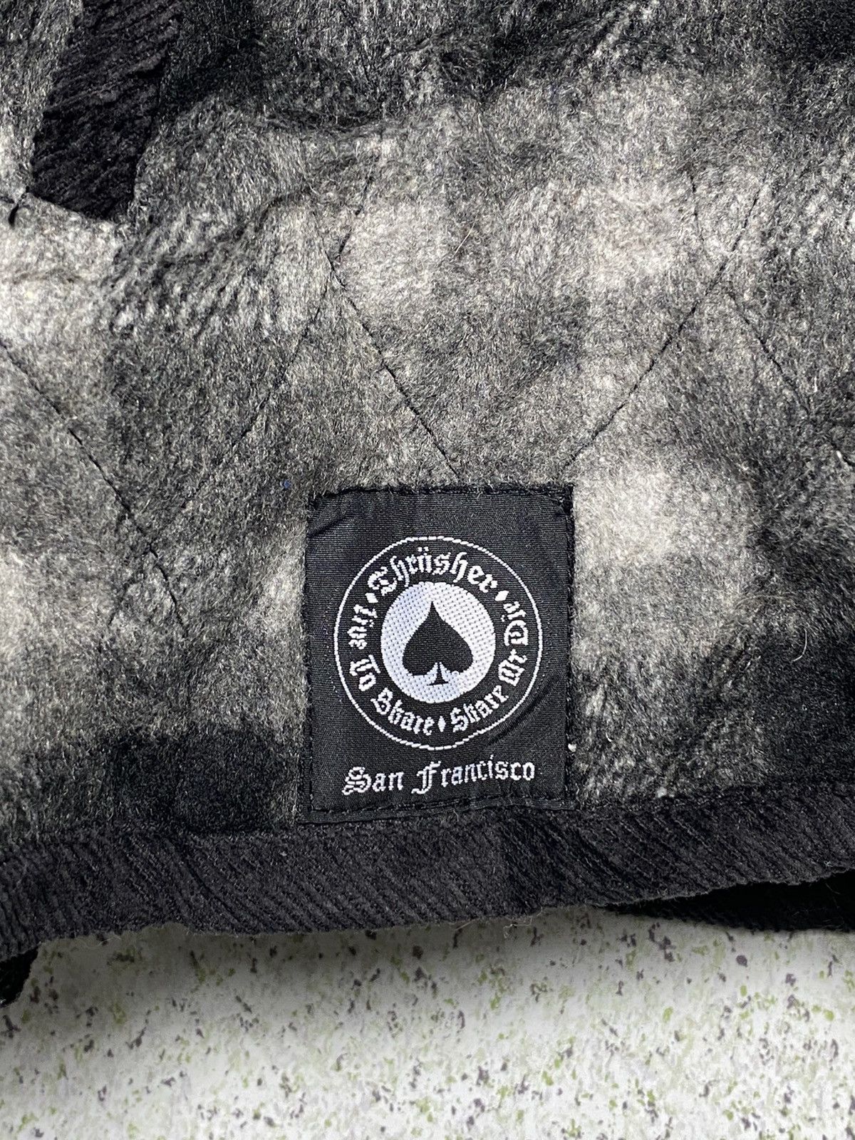 Thrasher Thrasher Checkered Skateboard Wool Fleece Hoodies Size US L / EU 52-54 / 3 - 5 Thumbnail