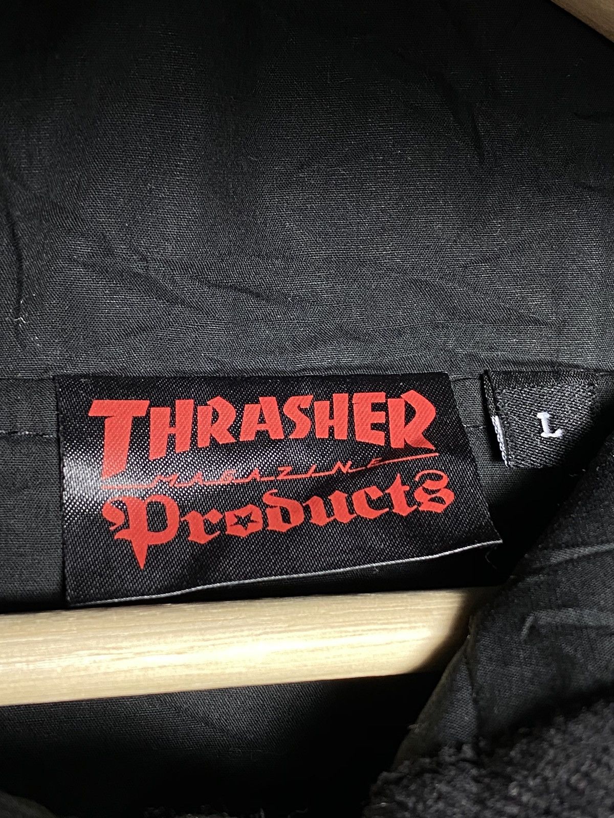 Thrasher Thrasher Checkered Skateboard Wool Fleece Hoodies Size US L / EU 52-54 / 3 - 6 Thumbnail