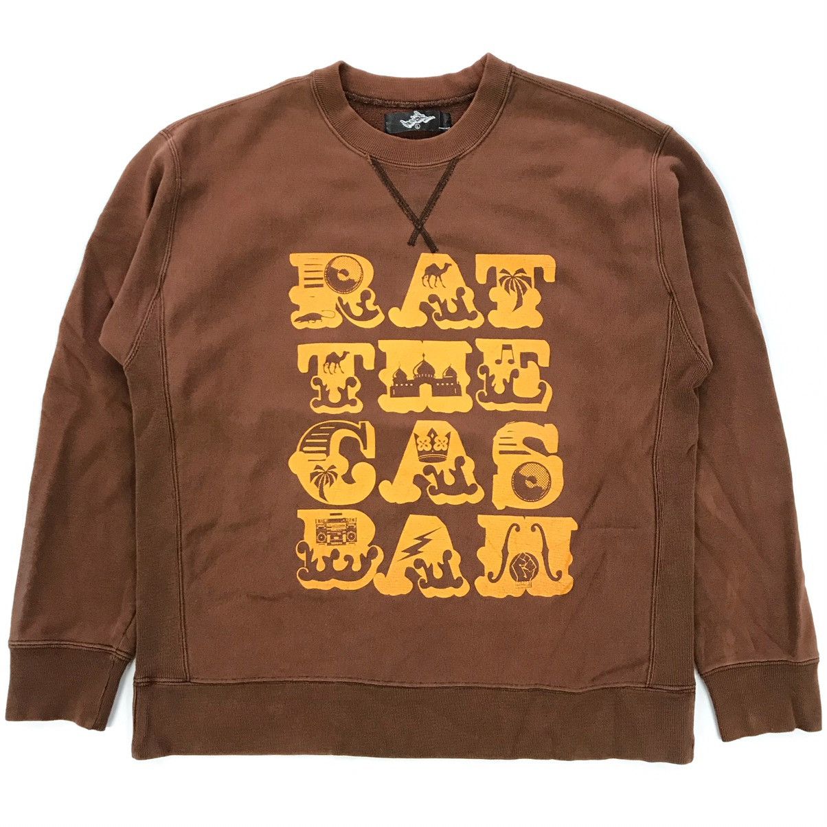 Japanese Brand Doarat Japan Rat The Casbam Travis Scott Flacko Sweatshirt Size US L / EU 52-54 / 3 - 1 Thumbnail
