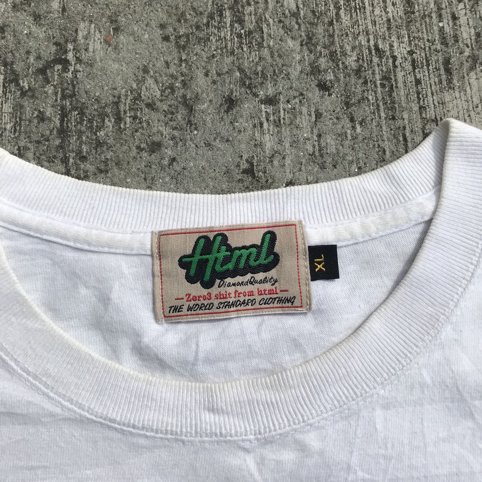 Japanese Brand Html 2003 Tees Size US XL / EU 56 / 4 - 3 Thumbnail