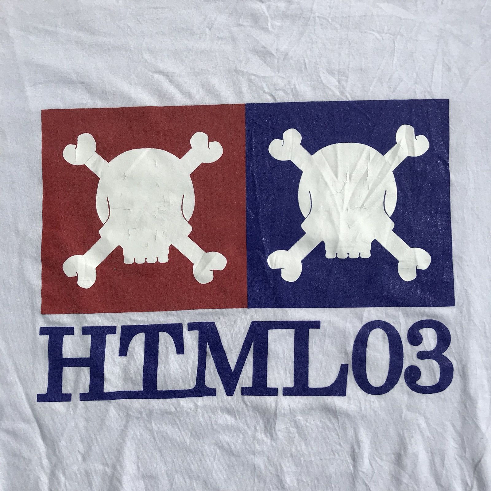 Japanese Brand Html 2003 Tees Size US XL / EU 56 / 4 - 2 Thumbnail