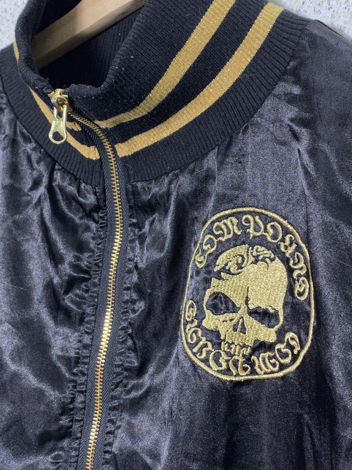 Japanese Brand Skulls Satisfy Ones Bomber Jacket Size US M / EU 48-50 / 2 - 3 Thumbnail