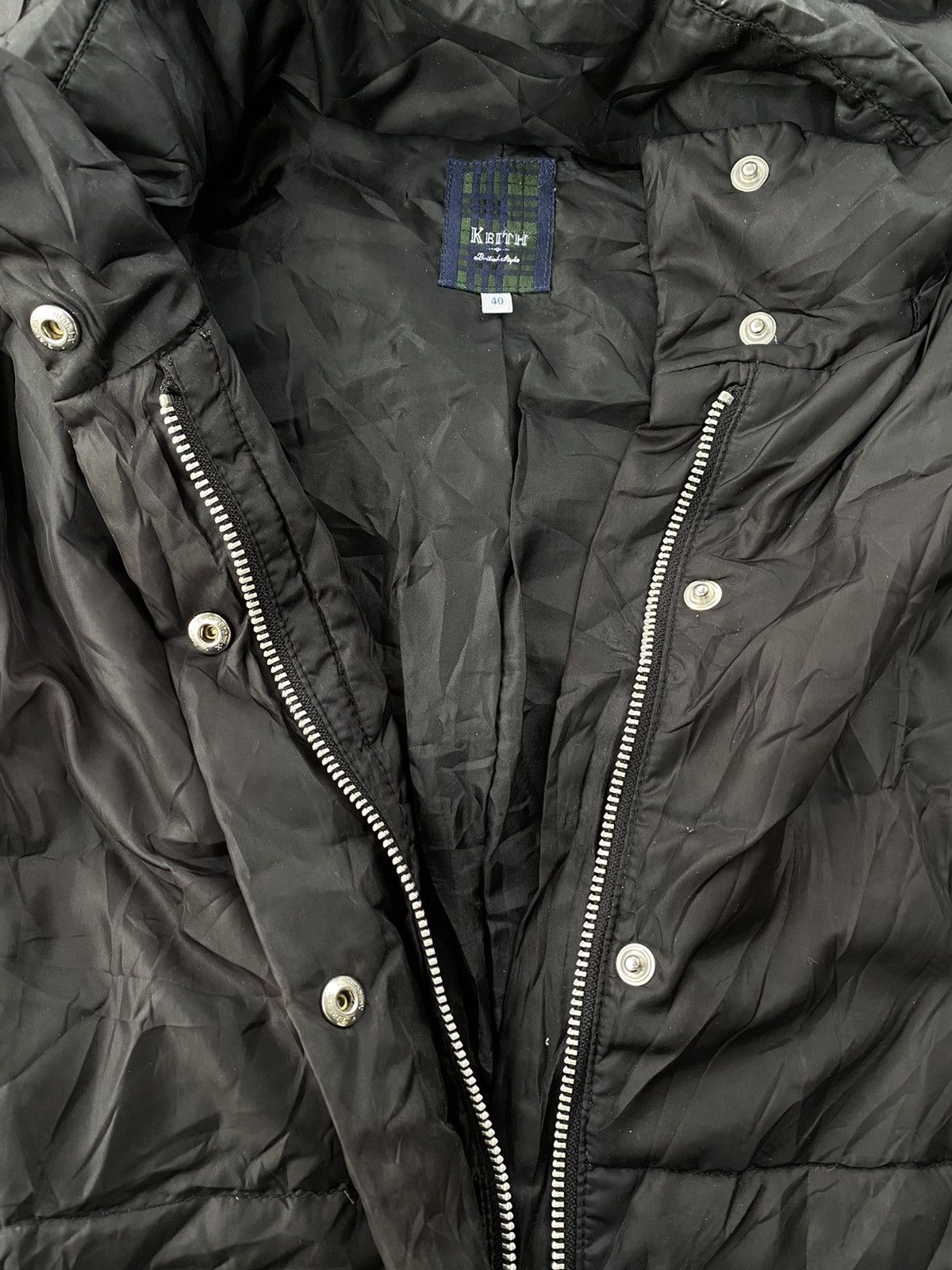 Japanese Brand Keith Puffed Hoodies Size US M / EU 48-50 / 2 - 2 Thumbnail
