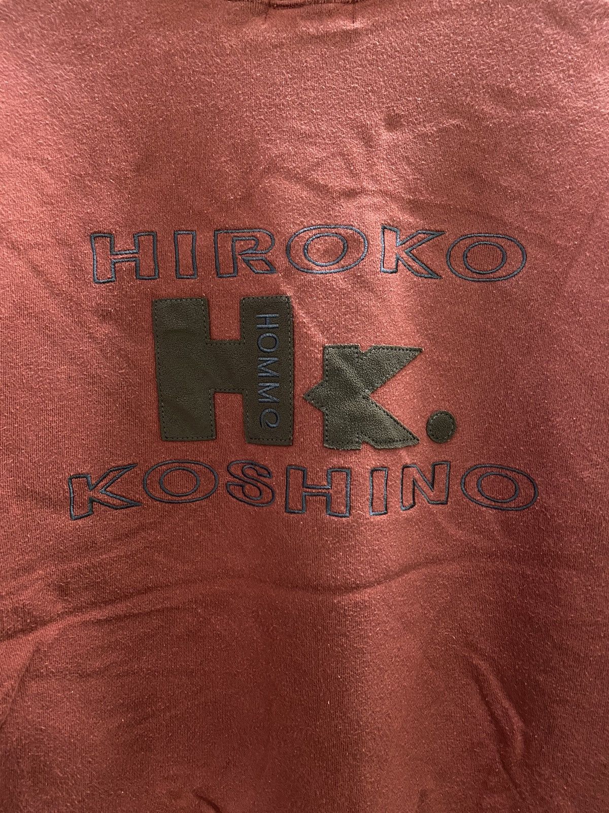 Hiroko Koshino Homme × Japanese Brand × Vintage Hiroko Koshino Homme Crewneck Size US M / EU 48-50 / 2 - 2 Thumbnail