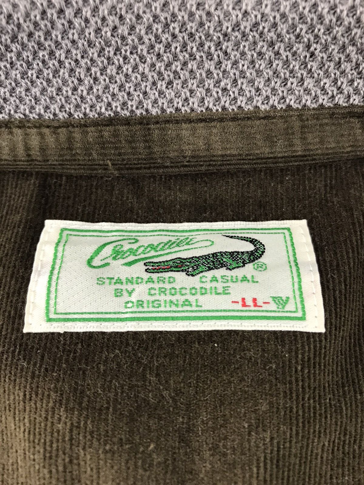 Japanese Brand Vintage Sweater Wool Crocodile Zipper Pocket Size US L / EU 52-54 / 3 - 10 Thumbnail