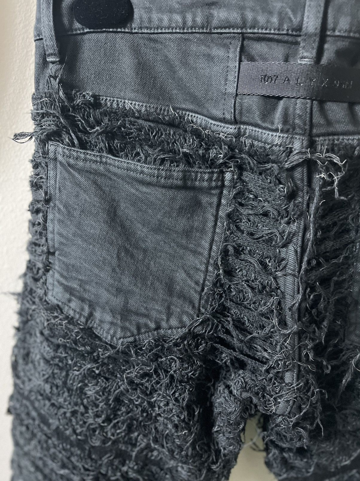1017 ALYX 9SM × Blackmeans 1017 ALYX 9SM Blackmeans Fringed Jeans Size US 32 / EU 48 - 8 Thumbnail
