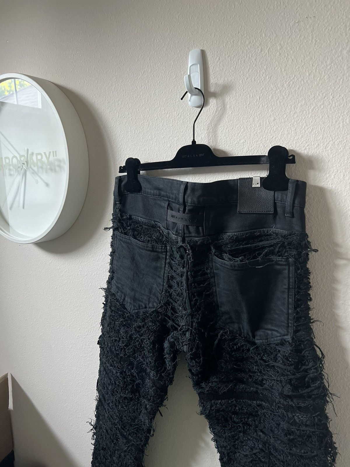 1017 ALYX 9SM × Blackmeans 1017 ALYX 9SM Blackmeans Fringed Jeans Size US 32 / EU 48 - 5 Thumbnail