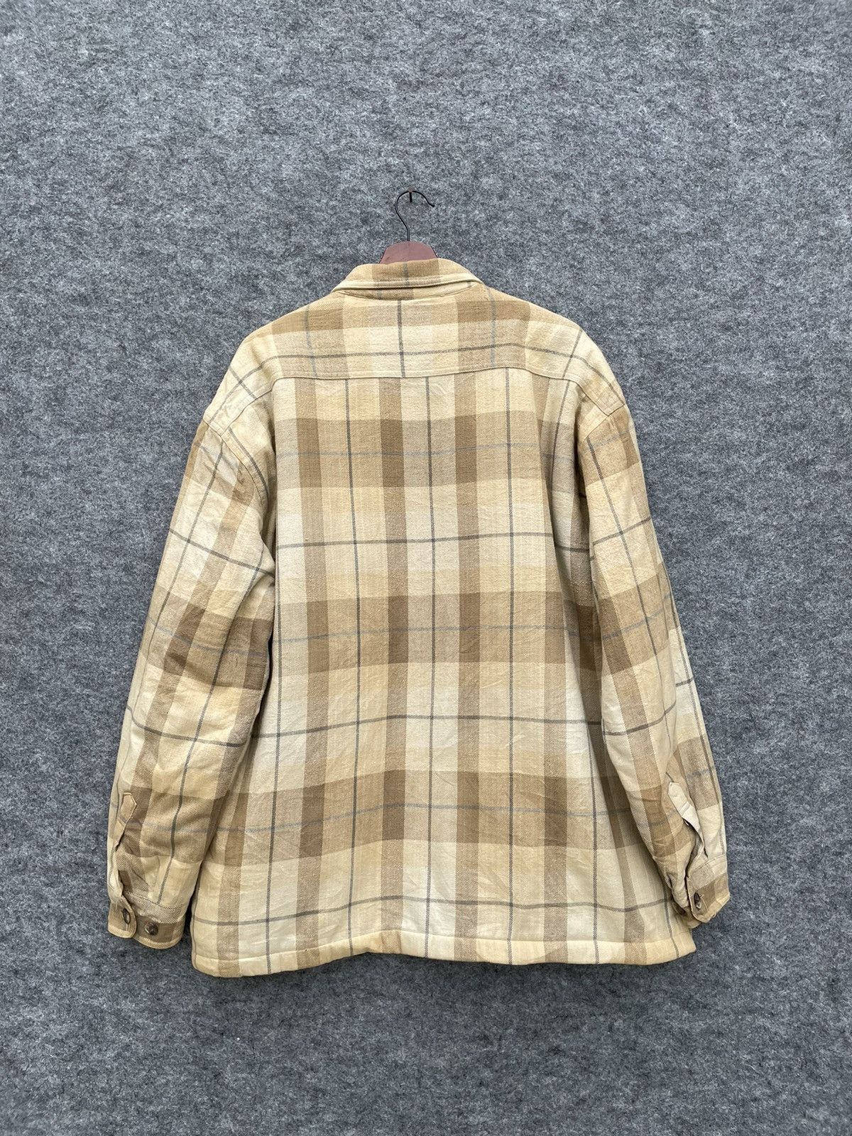 Eton × Flannel × Vintage VINTAGE RALPH ETON SHEARLING FLANNEL JACKET Size US L / EU 52-54 / 3 - 3 Thumbnail