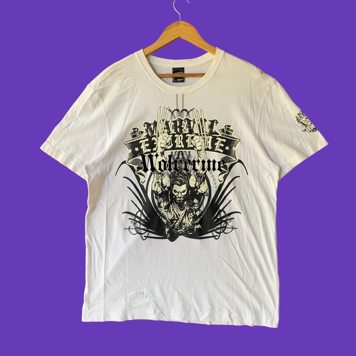 Marvel Comics × Vintage × Wolverine Vintage EXTREME WOLVERINE Rare design Size US L / EU 52-54 / 3 - 1 Thumbnail