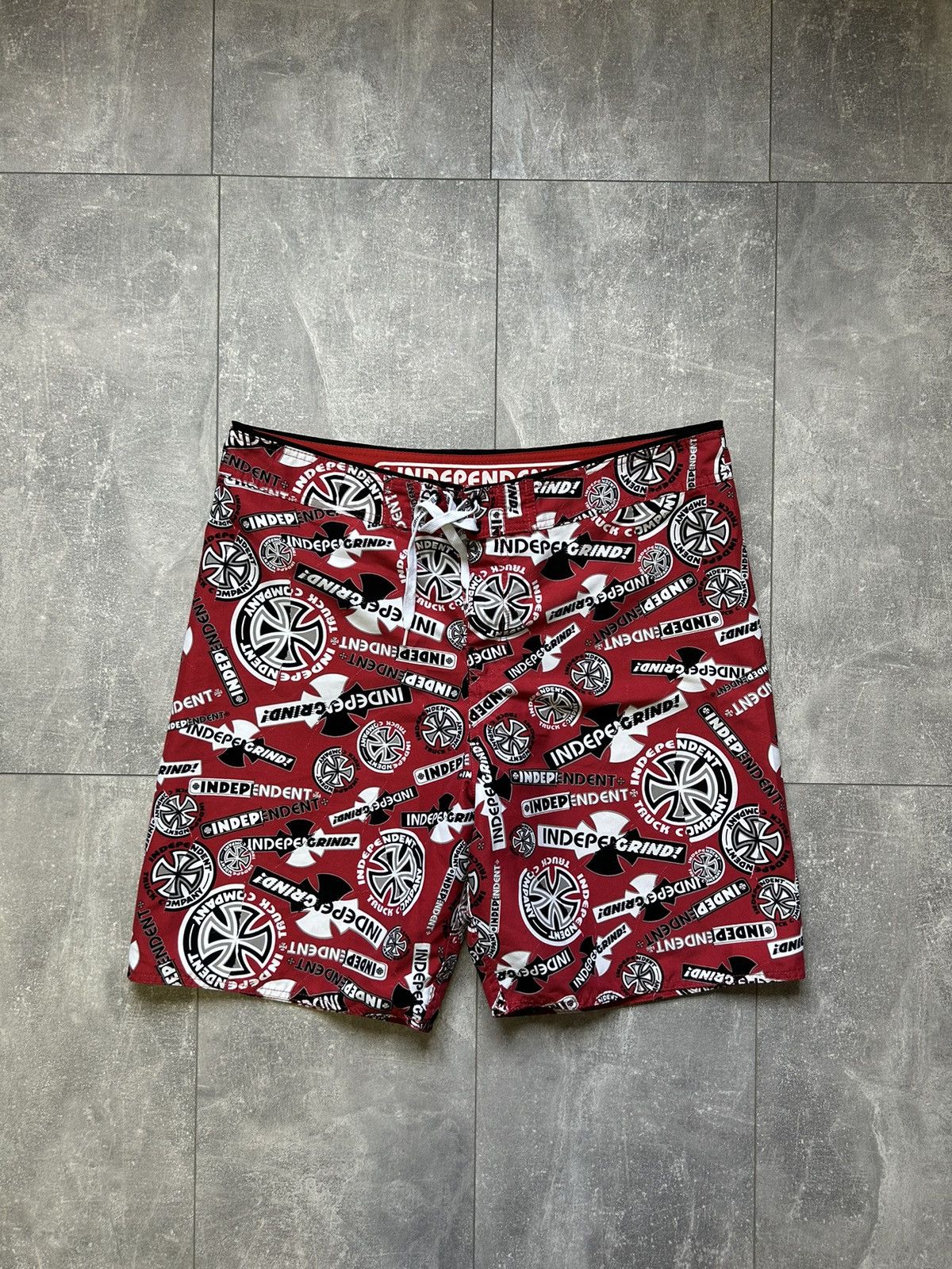 Independent Truck Co. × Vintage Mens Vintage Independent Shorts monogram streetwear y2k rare Size US 38 / EU 54 - 1 Thumbnail