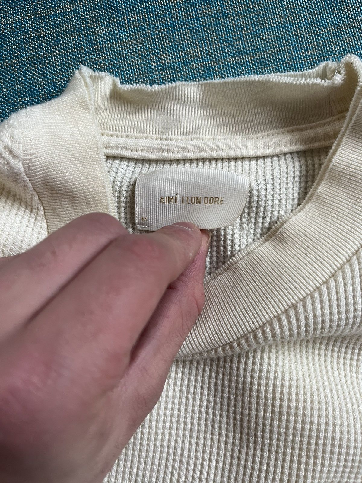 Aime Leon Dore Cream Aimé Leon Dore Pullover Size US M / EU 48-50 / 2 - 3 Thumbnail