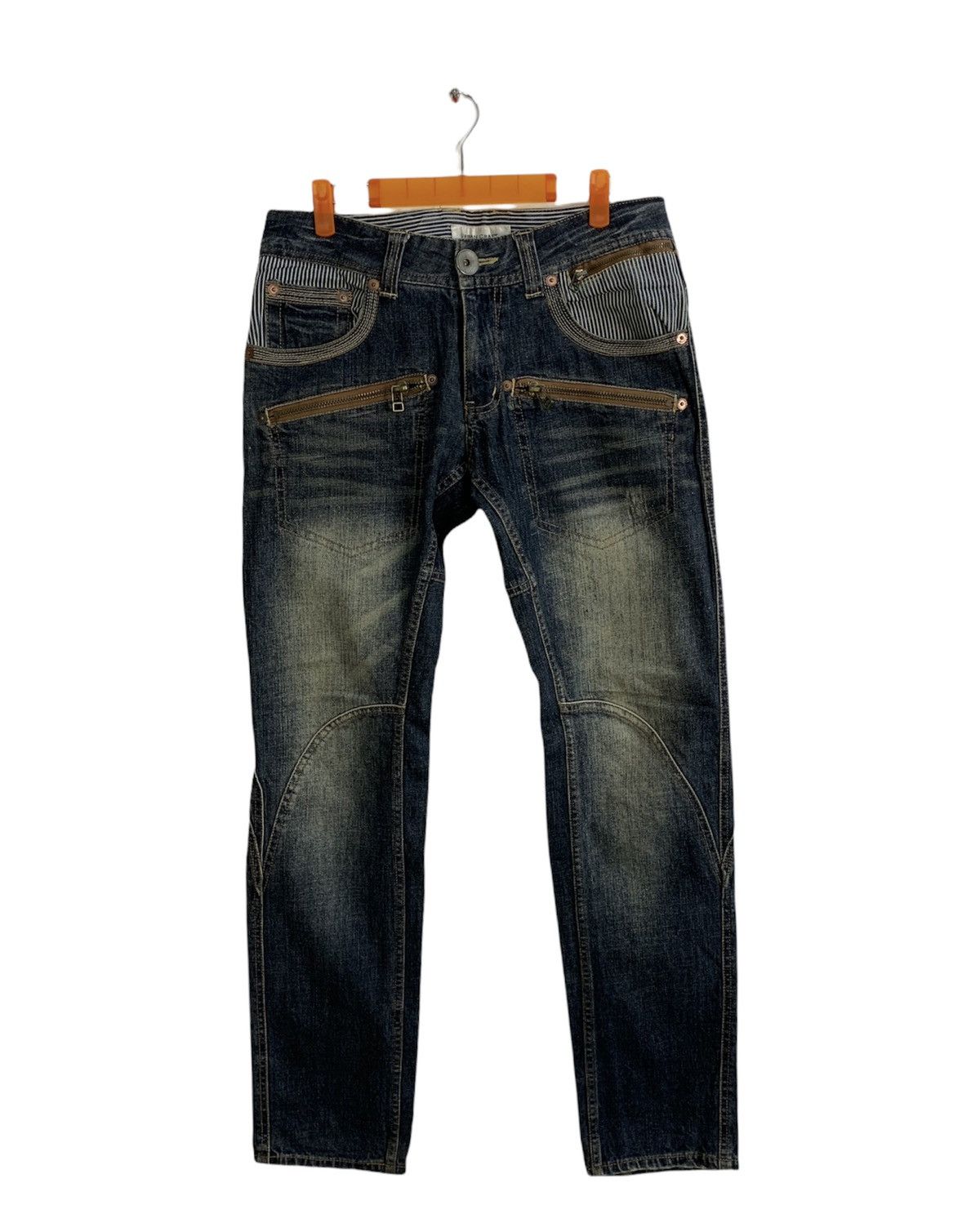 Blue Bondage Jeans Japanese | Grailed