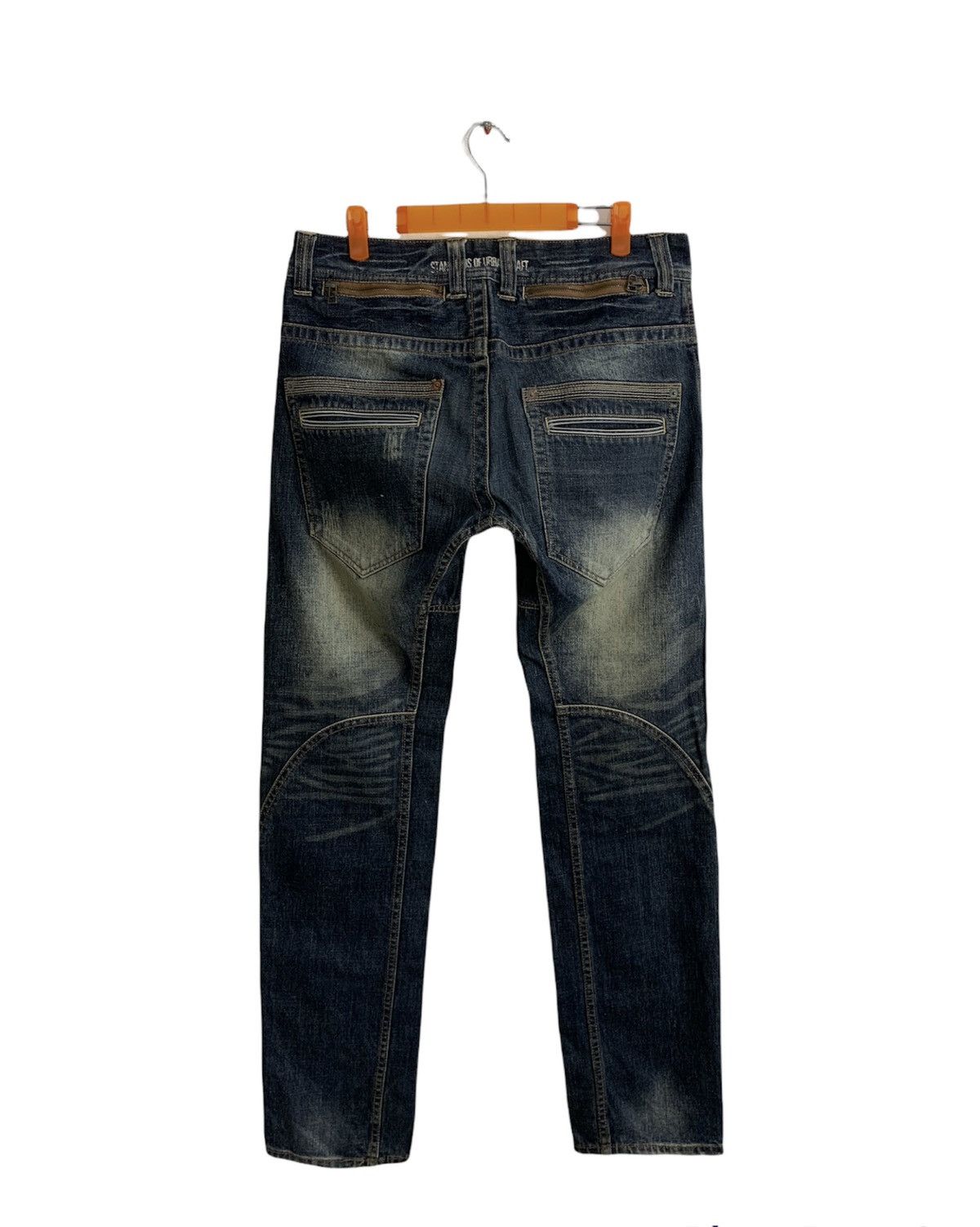 Japanese Brand Urban Craft Tactical Bondage Jeans Denim Bush Pants Size US 31 - 2 Thumbnail