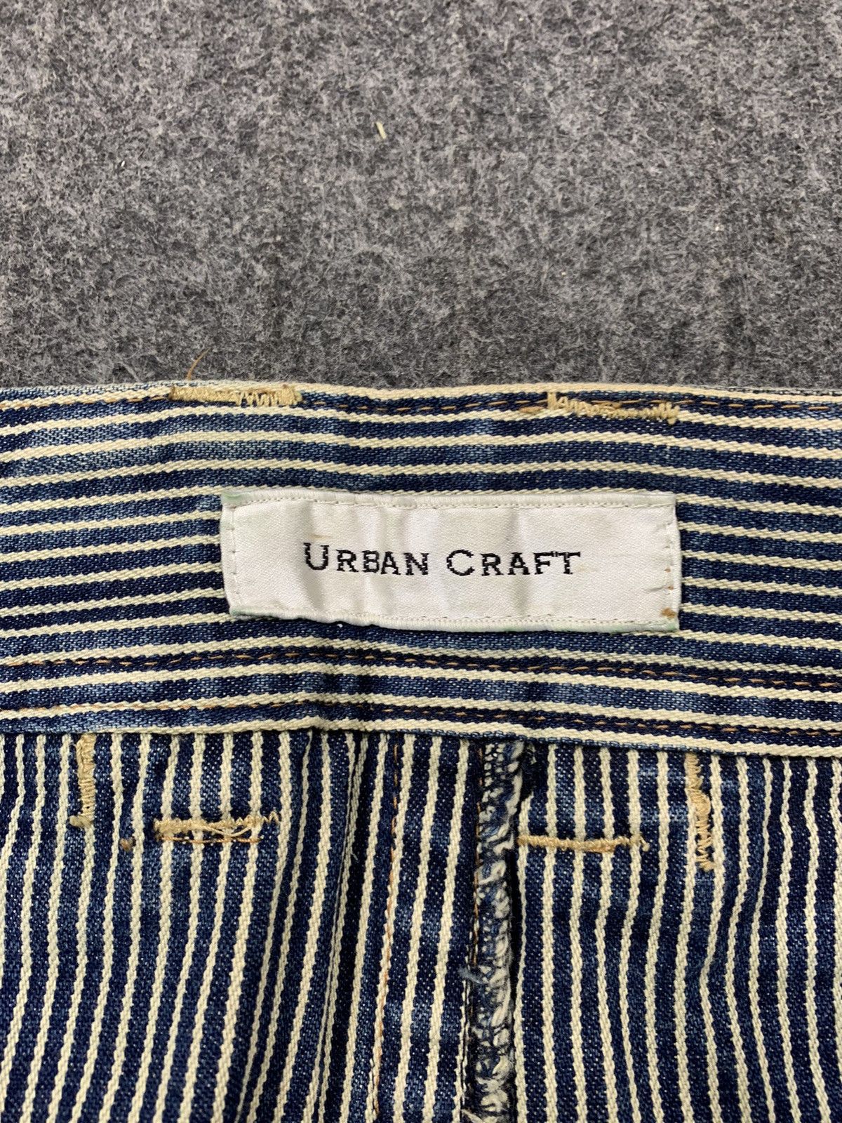 Japanese Brand Urban Craft Tactical Bondage Jeans Denim Bush Pants Size US 31 - 6 Thumbnail