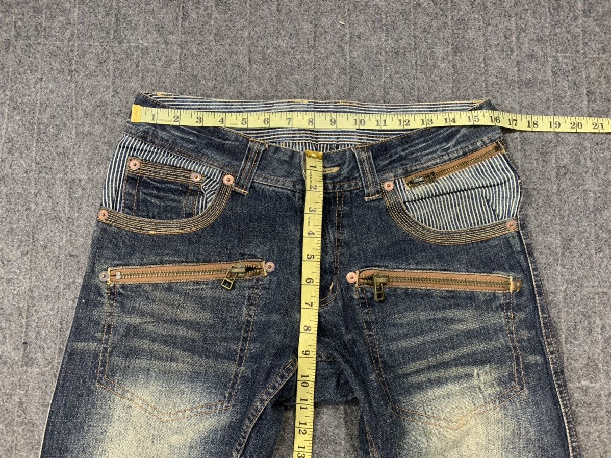 Japanese Brand Urban Craft Tactical Bondage Jeans Denim Bush Pants Size US 31 - 9 Thumbnail