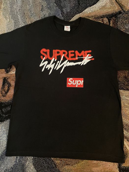 Supreme Yohji Yamamoto Logo Tee - Supreme Black Medium Shirt Y-3