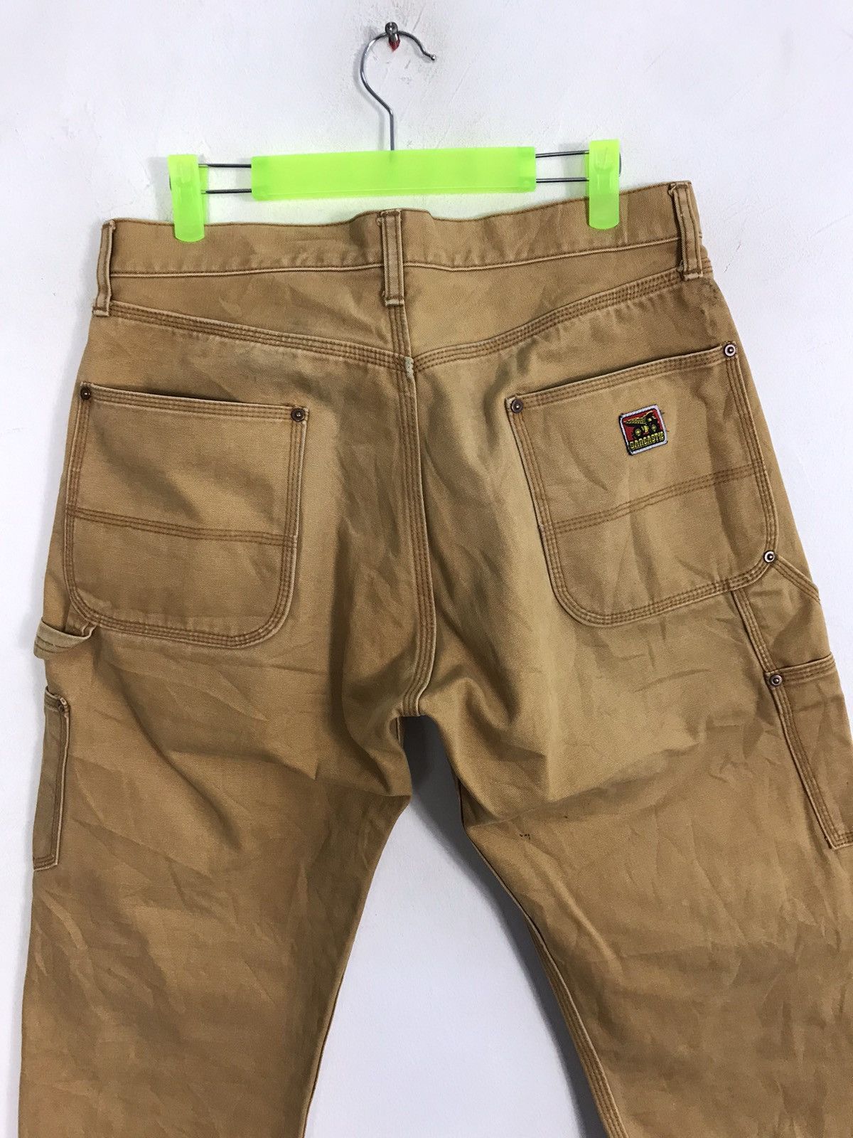 Japanese Brand Sarcastic Double Knee Short Pants Workwear Carpenter Cargo Size US 32 / EU 48 - 4 Thumbnail
