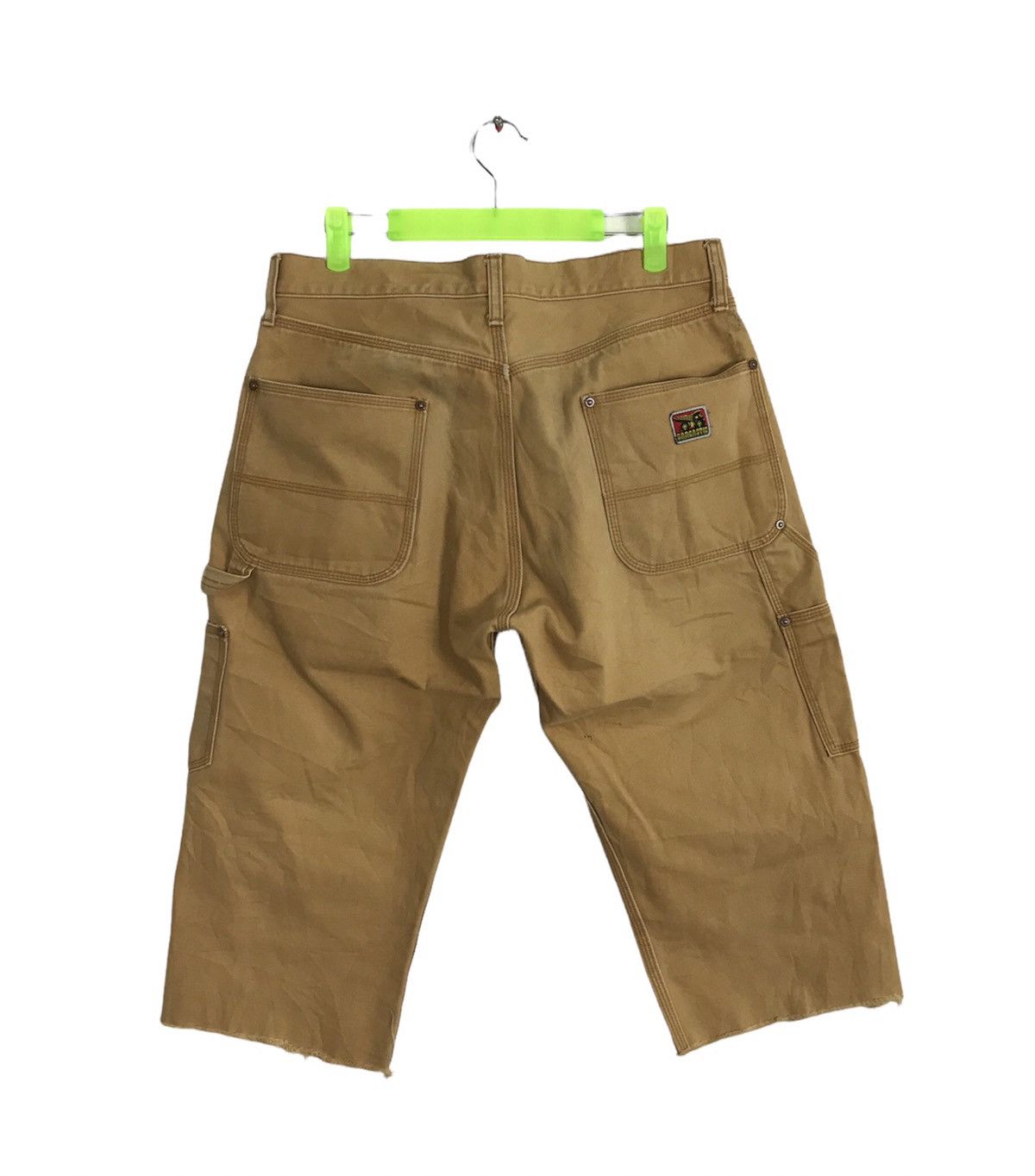 Japanese Brand Sarcastic Double Knee Short Pants Workwear Carpenter Cargo Size US 32 / EU 48 - 2 Thumbnail