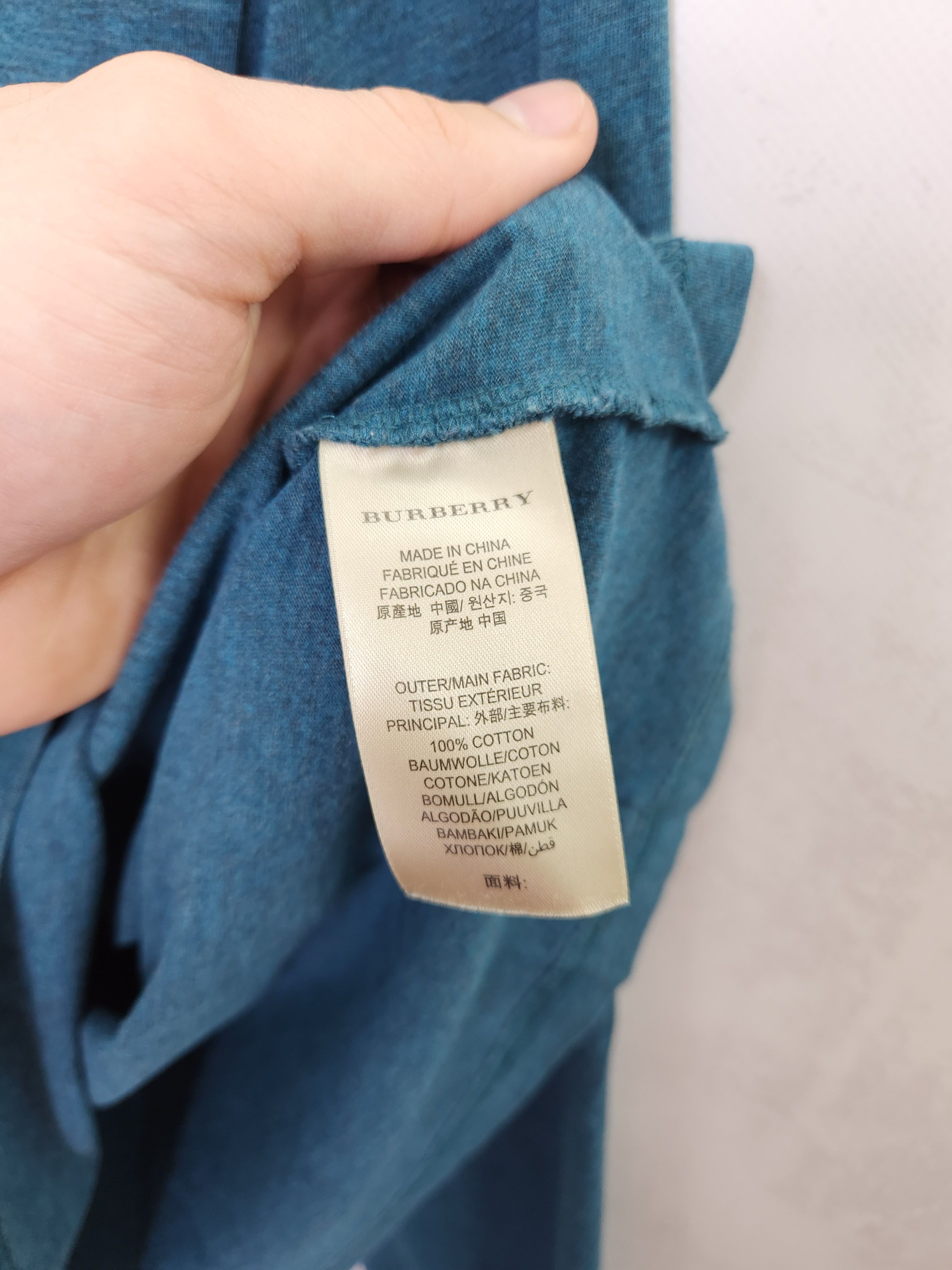Burberry Burberry brit longsleeve small logo Size US S / EU 44-46 / 1 - 7 Thumbnail