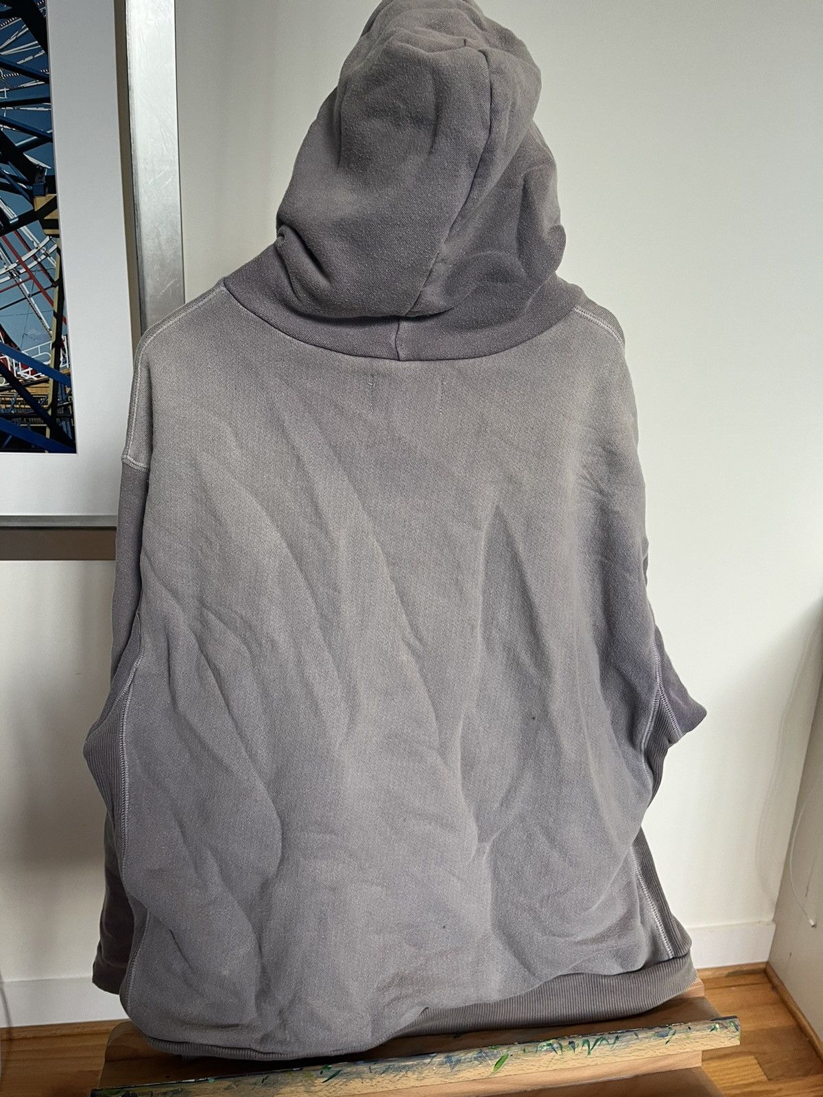 Eric Emanuel Distressed EE Hoodie Size US M / EU 48-50 / 2 - 2 Thumbnail