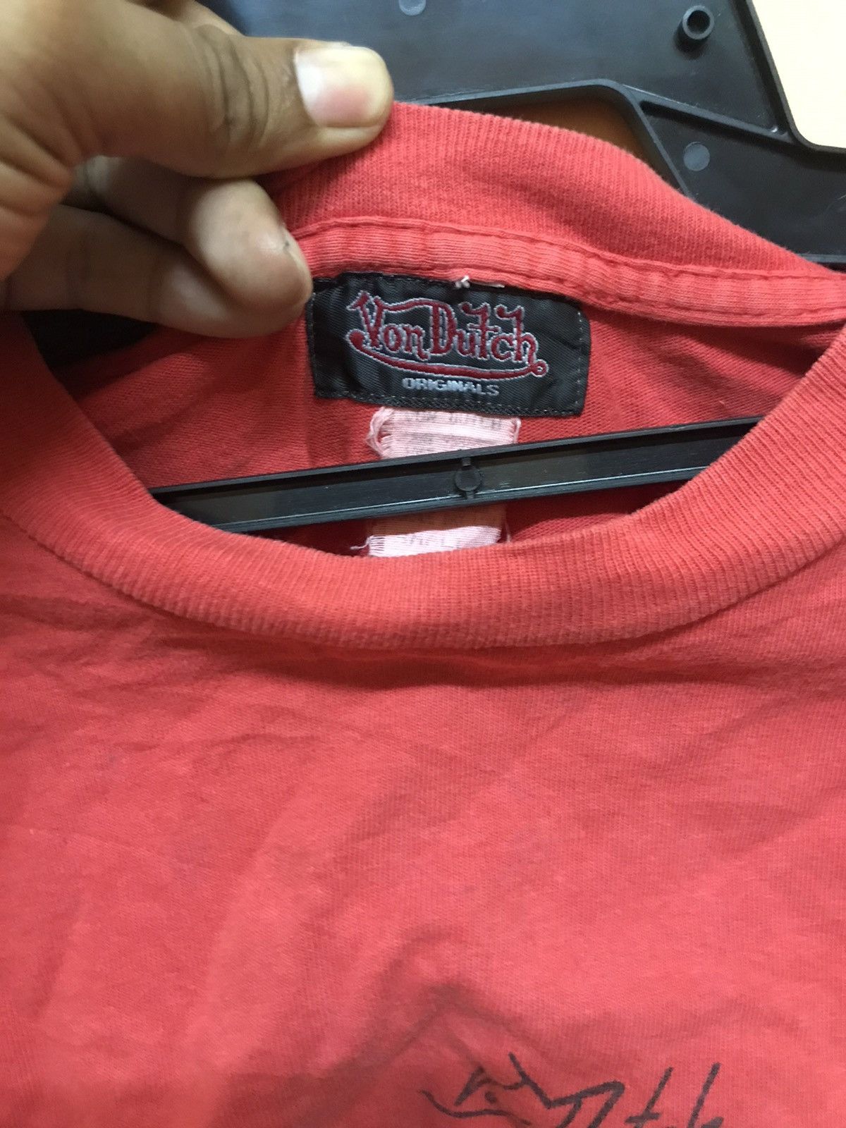Vintage × Von Dutch ‼️VTG VON DUTCH 90s PISTON AND SKULL Size US XL / EU 56 / 4 - 4 Thumbnail