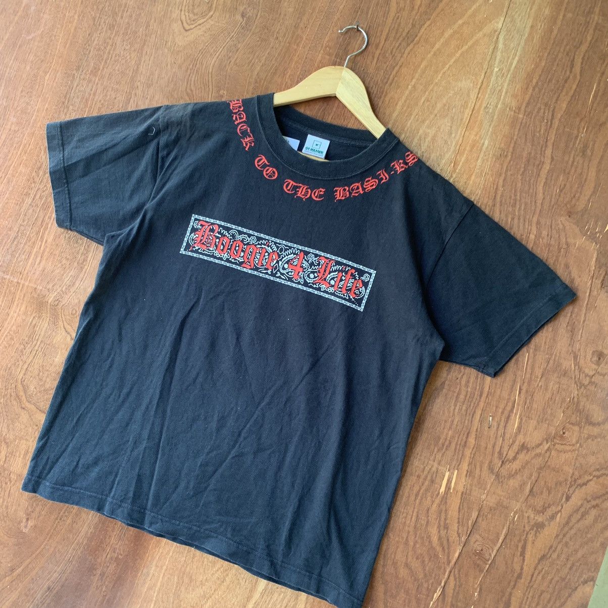 Vintage Vintage BOOGIE 4 LIFE tee Size US L / EU 52-54 / 3 - 2 Thumbnail