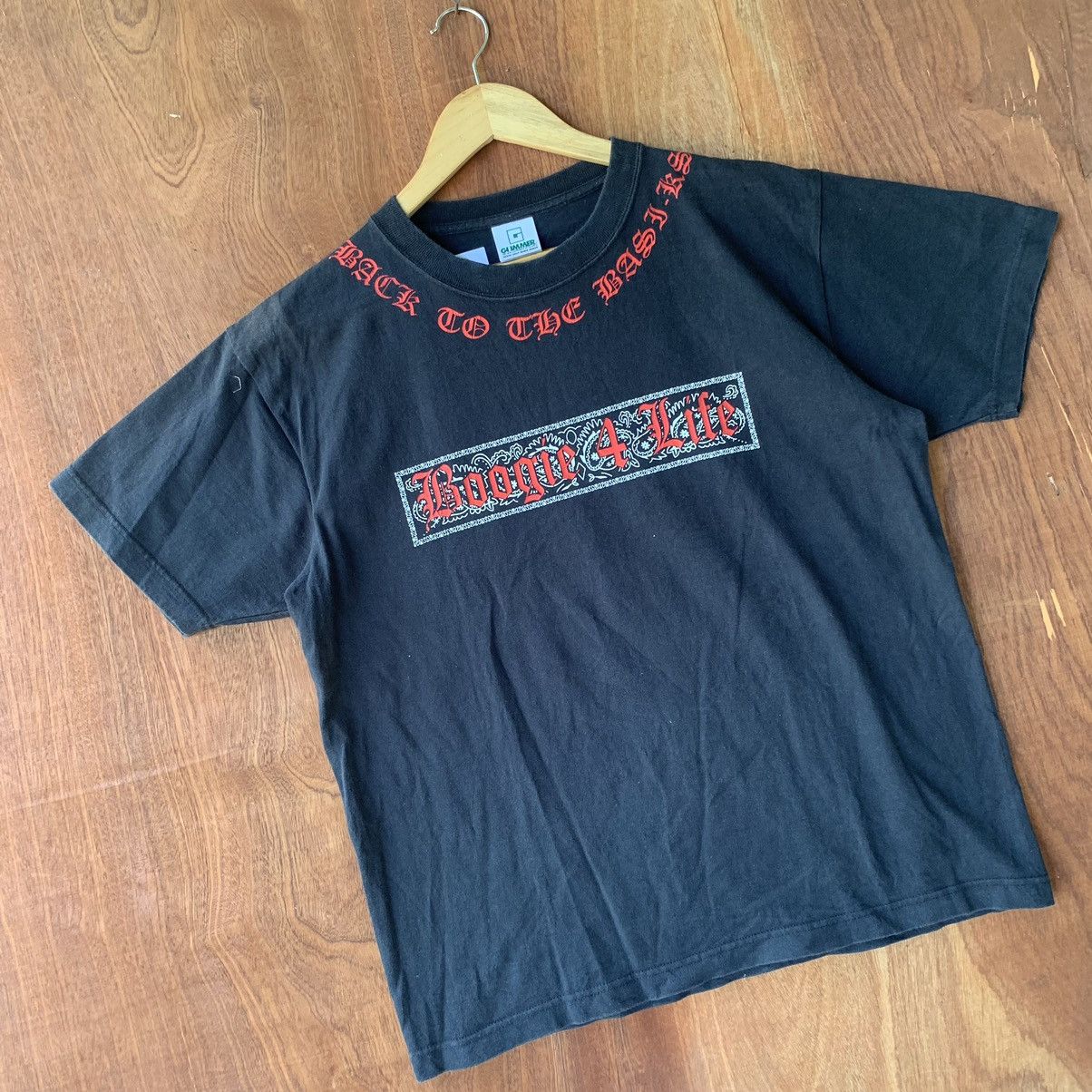 Vintage Vintage BOOGIE 4 LIFE tee Size US L / EU 52-54 / 3 - 3 Thumbnail