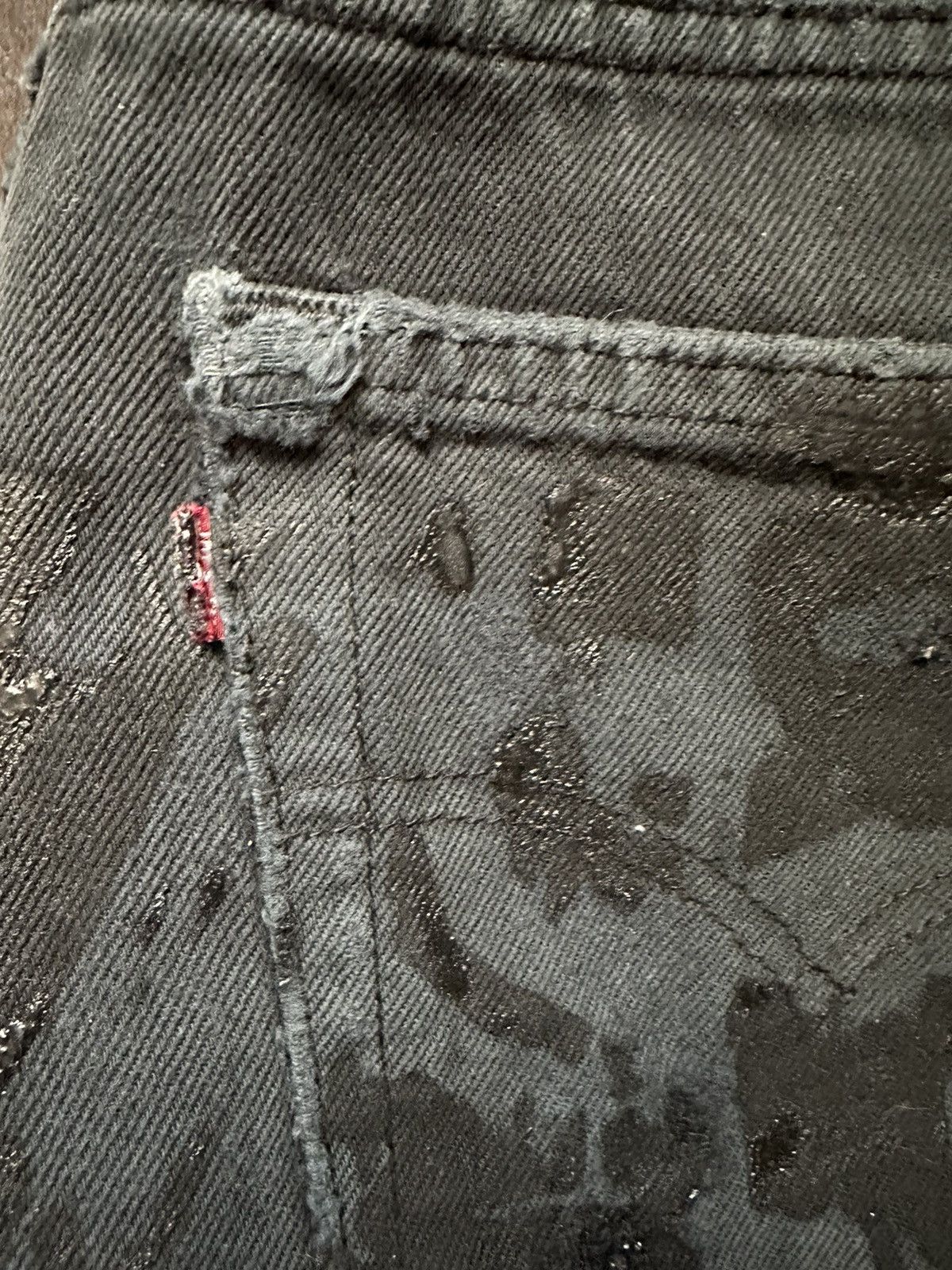 Sp5der × Young Thug Young Thug X Spider Worldwide X Levi’s Vintage Denim SZ 34 Size US 34 / EU 50 - 7 Thumbnail