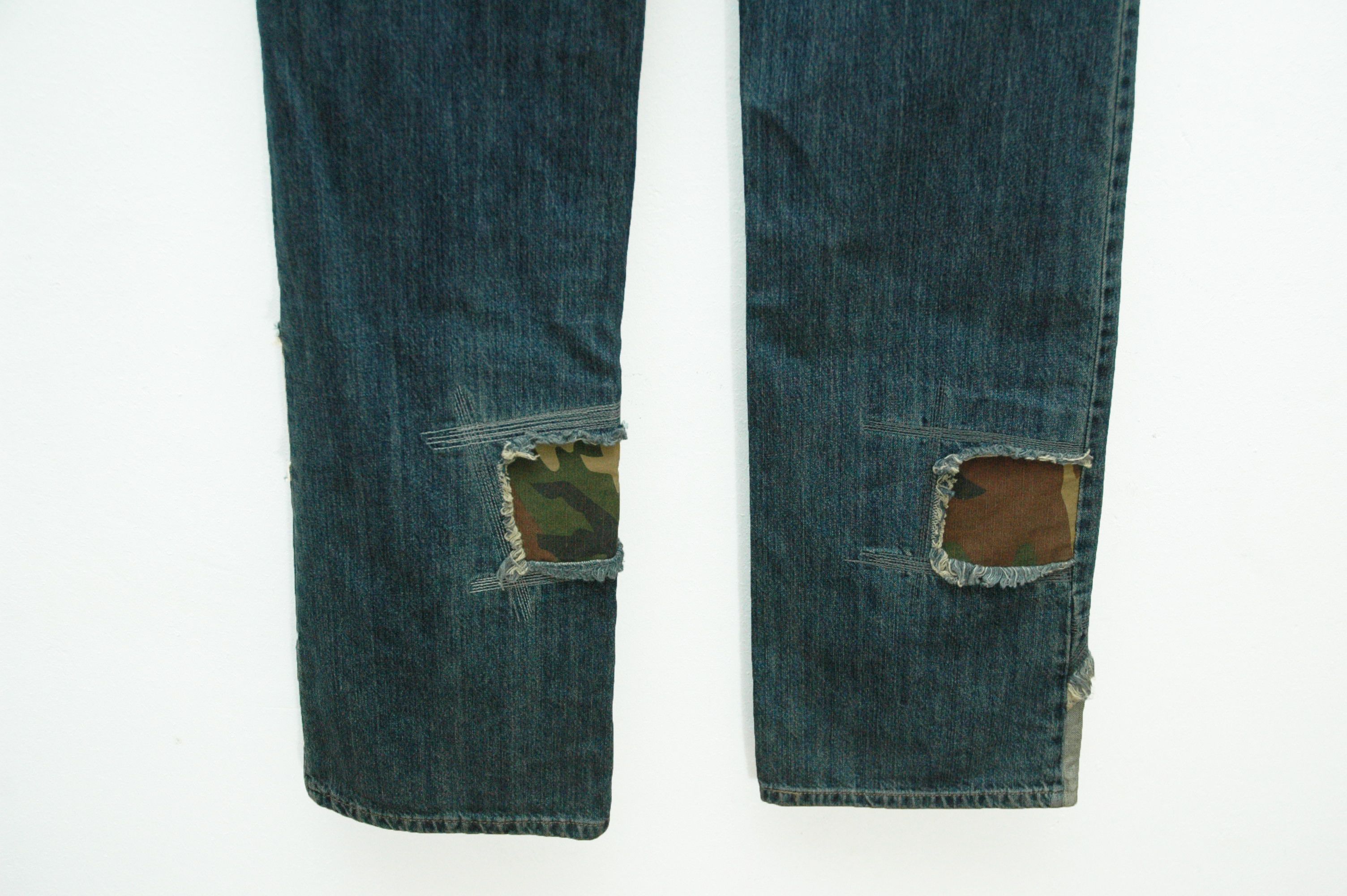 Gianfranco Ferre NWT Vintage Gianfranco Ferre Patchwork Jeans Size US 34 / EU 50 - 6 Thumbnail
