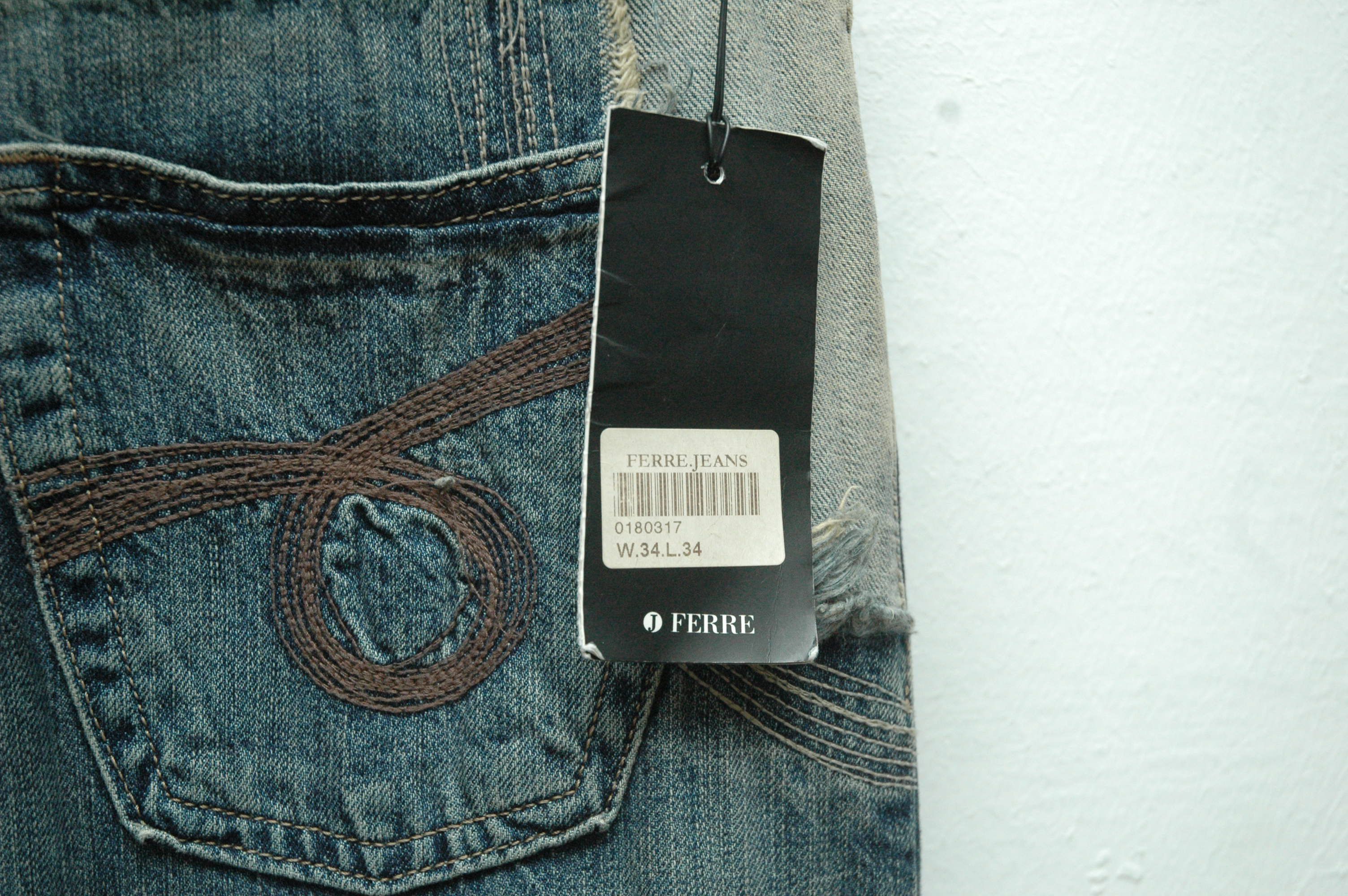 Gianfranco Ferre NWT Vintage Gianfranco Ferre Patchwork Jeans Size US 34 / EU 50 - 10 Thumbnail