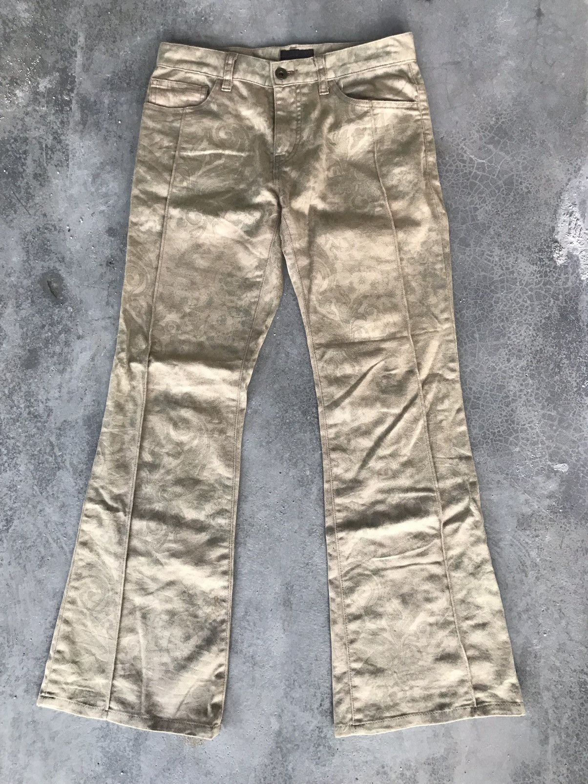 Japanese Brand × Morgan Homme × Seditionaries ‼️MADE IN JAPAN MORGAN HOMME FULLPRINTED PANTS‼️ Size US 30 / EU 46 - 1 Thumbnail