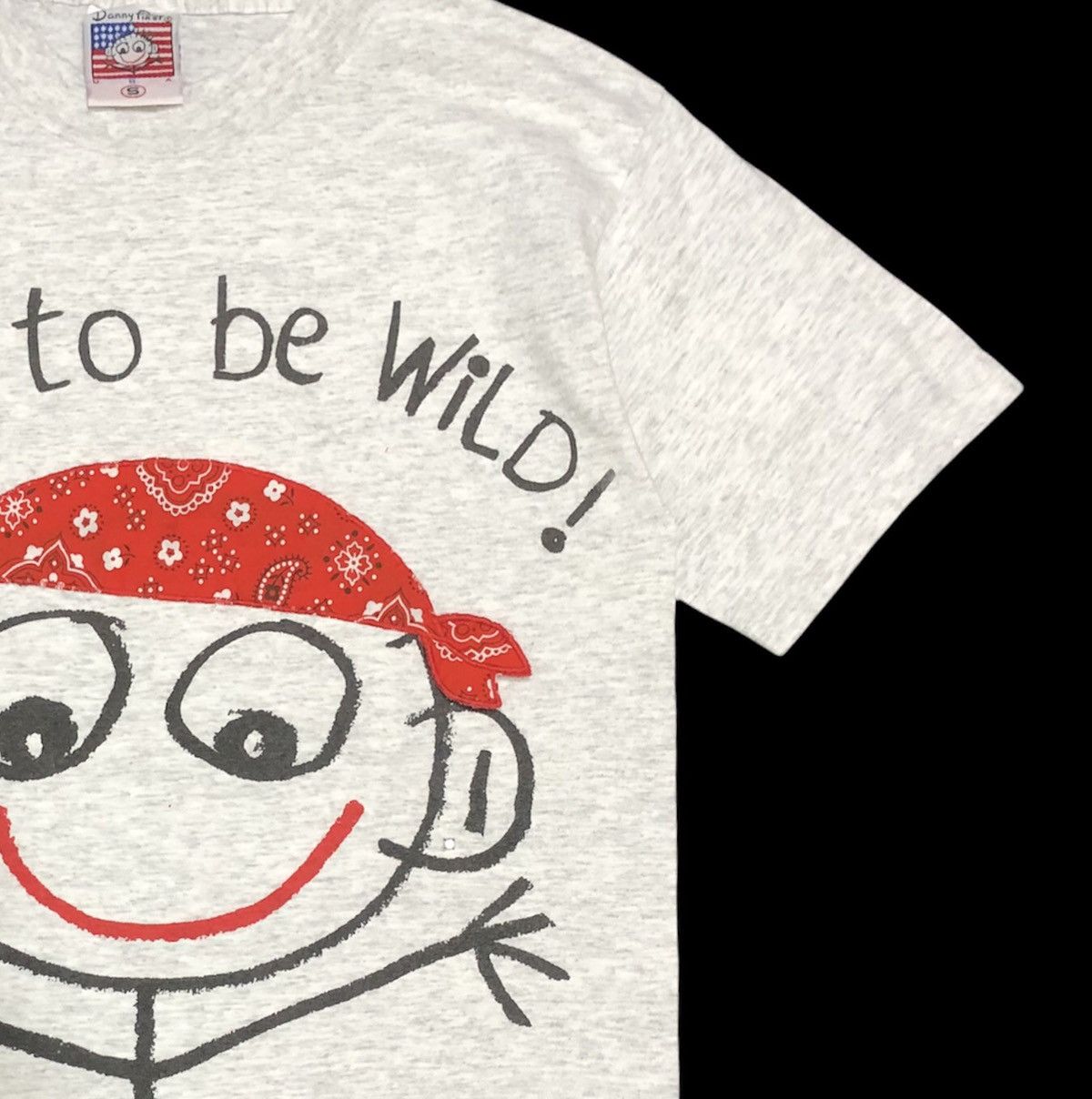 Band Tees Vintage Danny First Born To Be Wild Saipan Tee Size US S / EU 44-46 / 1 - 3 Thumbnail