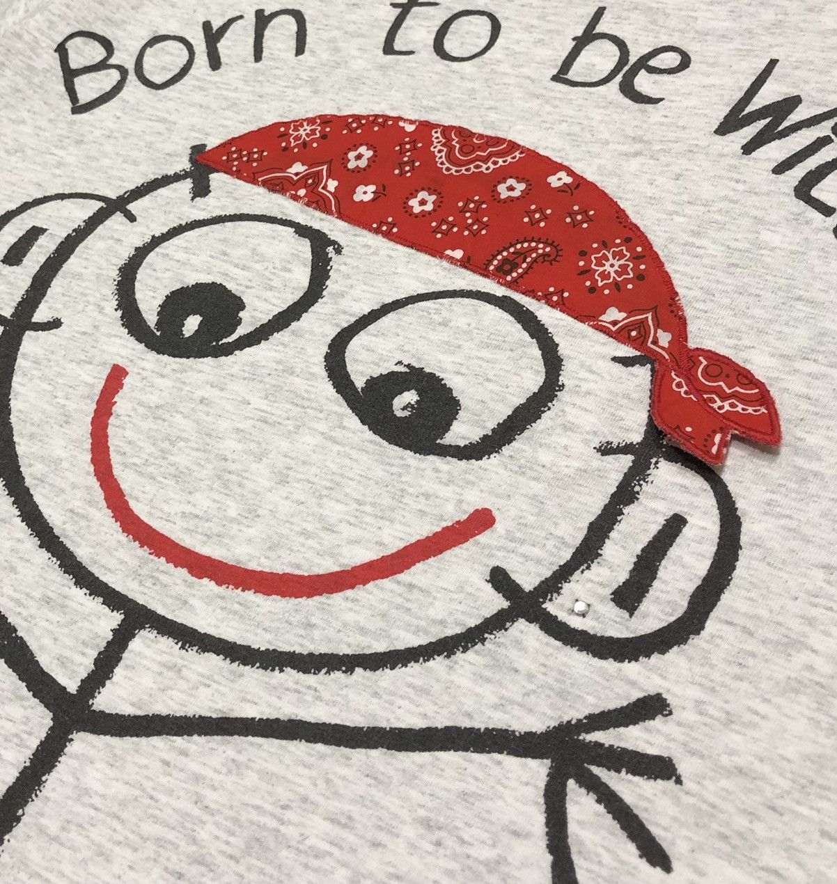 Band Tees Vintage Danny First Born To Be Wild Saipan Tee Size US S / EU 44-46 / 1 - 2 Thumbnail