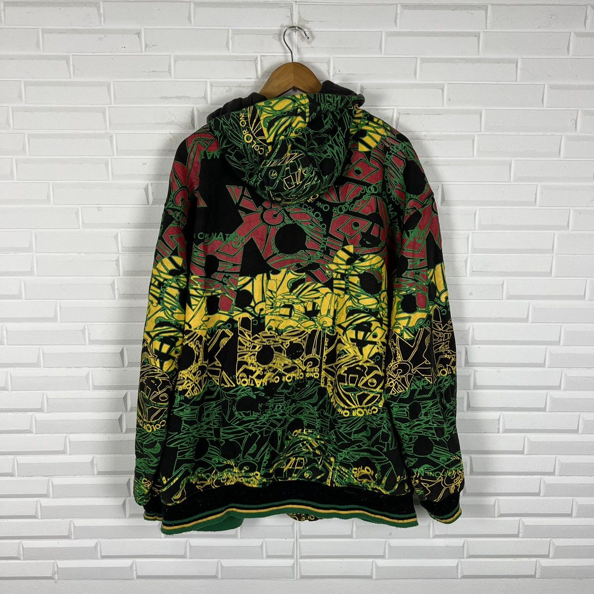 Art Comes First RARE OVERPRINT ONE COLOUR ONE NATION INSPIRED BY NUMBERNINE Size US XXL / EU 58 / 5 - 8 Thumbnail