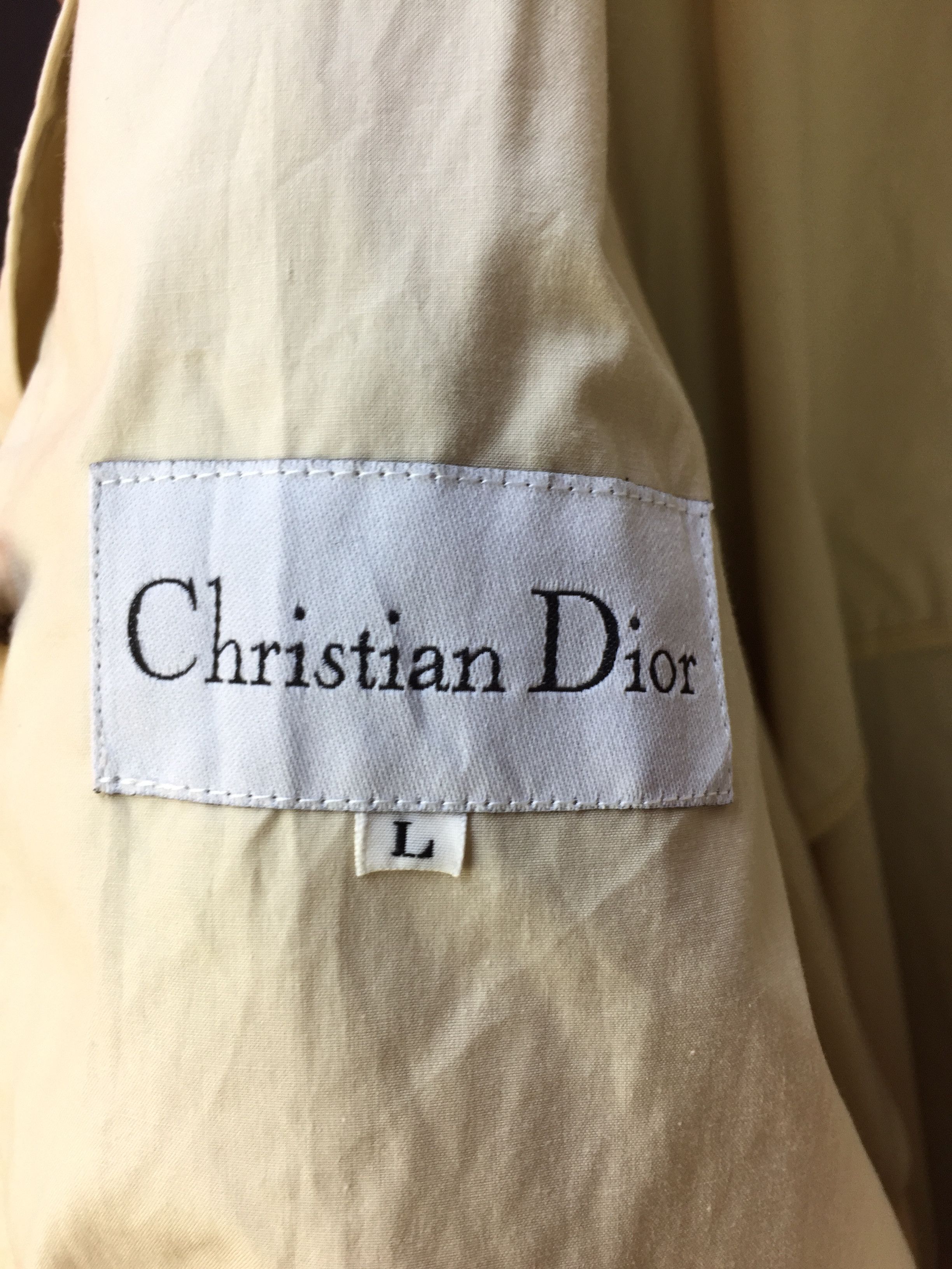Christian Dior Monsieur VINTAGE CHRISTIAN DIOR OVERCOAT Size US L / EU 52-54 / 3 - 7 Thumbnail