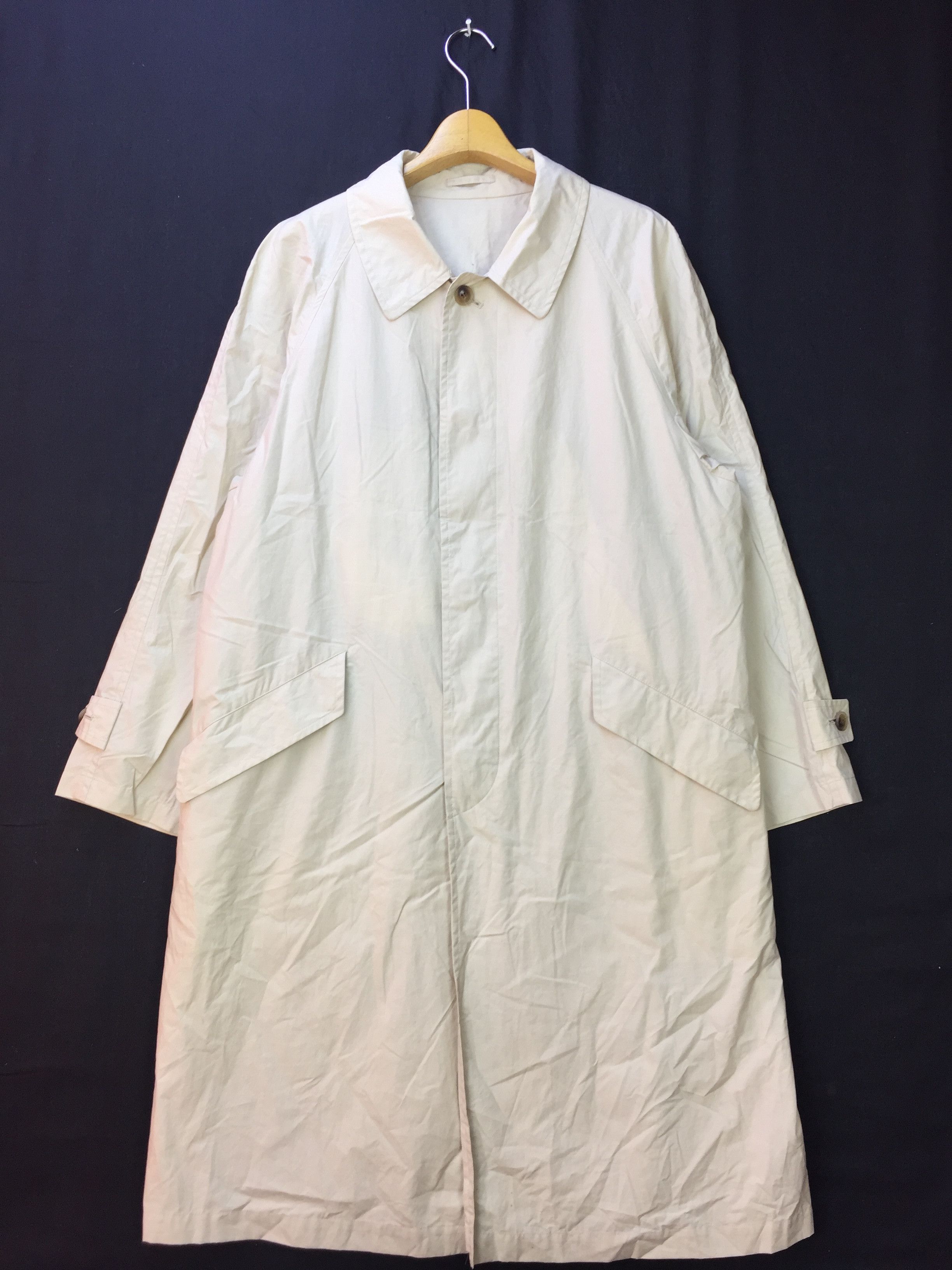 image of Christian Dior Monsieur x Dior Vintage Christian Dior Overcoat in Cream, Men's (Size Large)