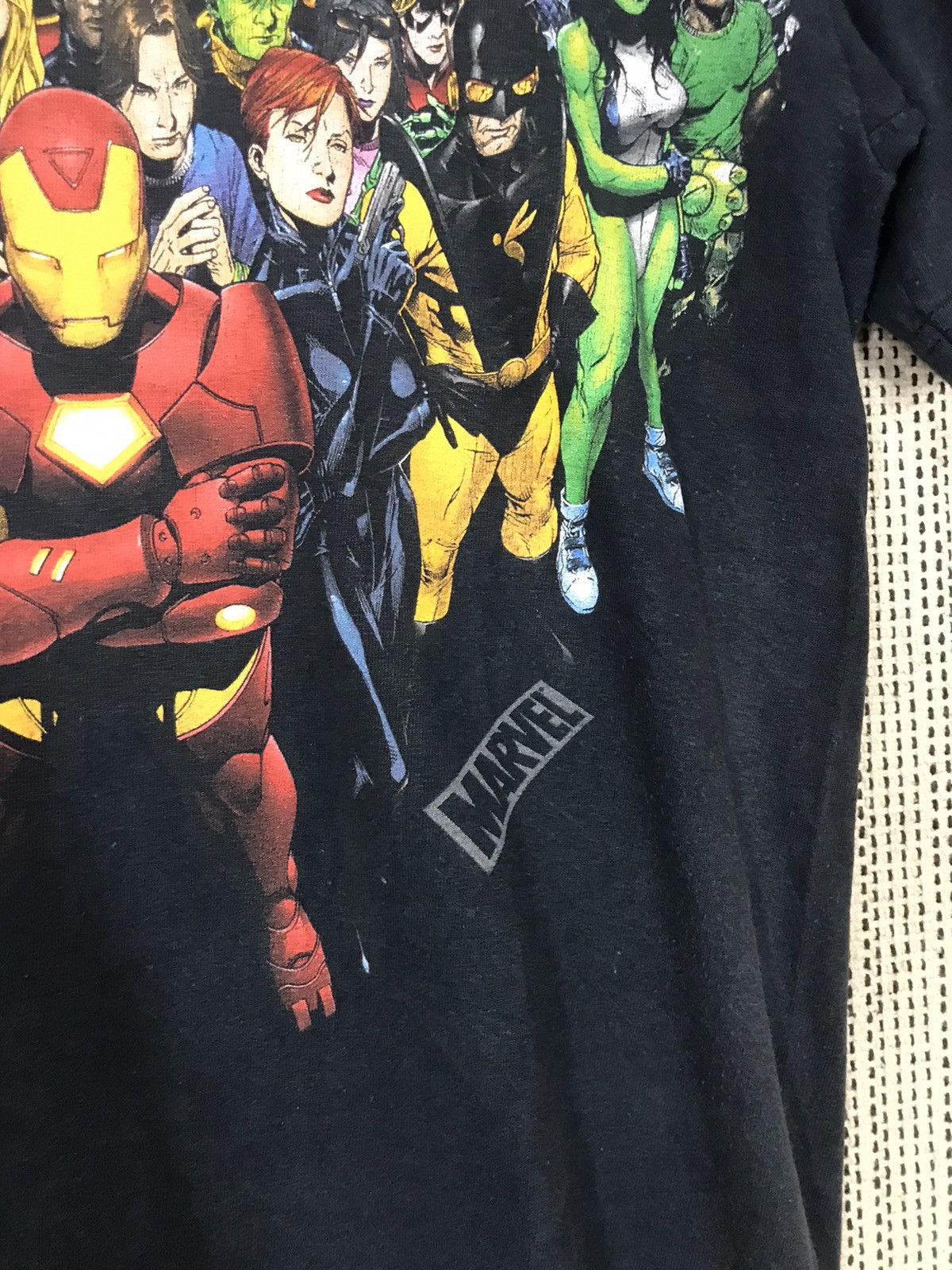 DC Comics × Marvel Comics × Vintage ‼️VINTAGE MARVEL ALL SUPERHEROES VERY RARE‼️ Size US S / EU 44-46 / 1 - 3 Thumbnail