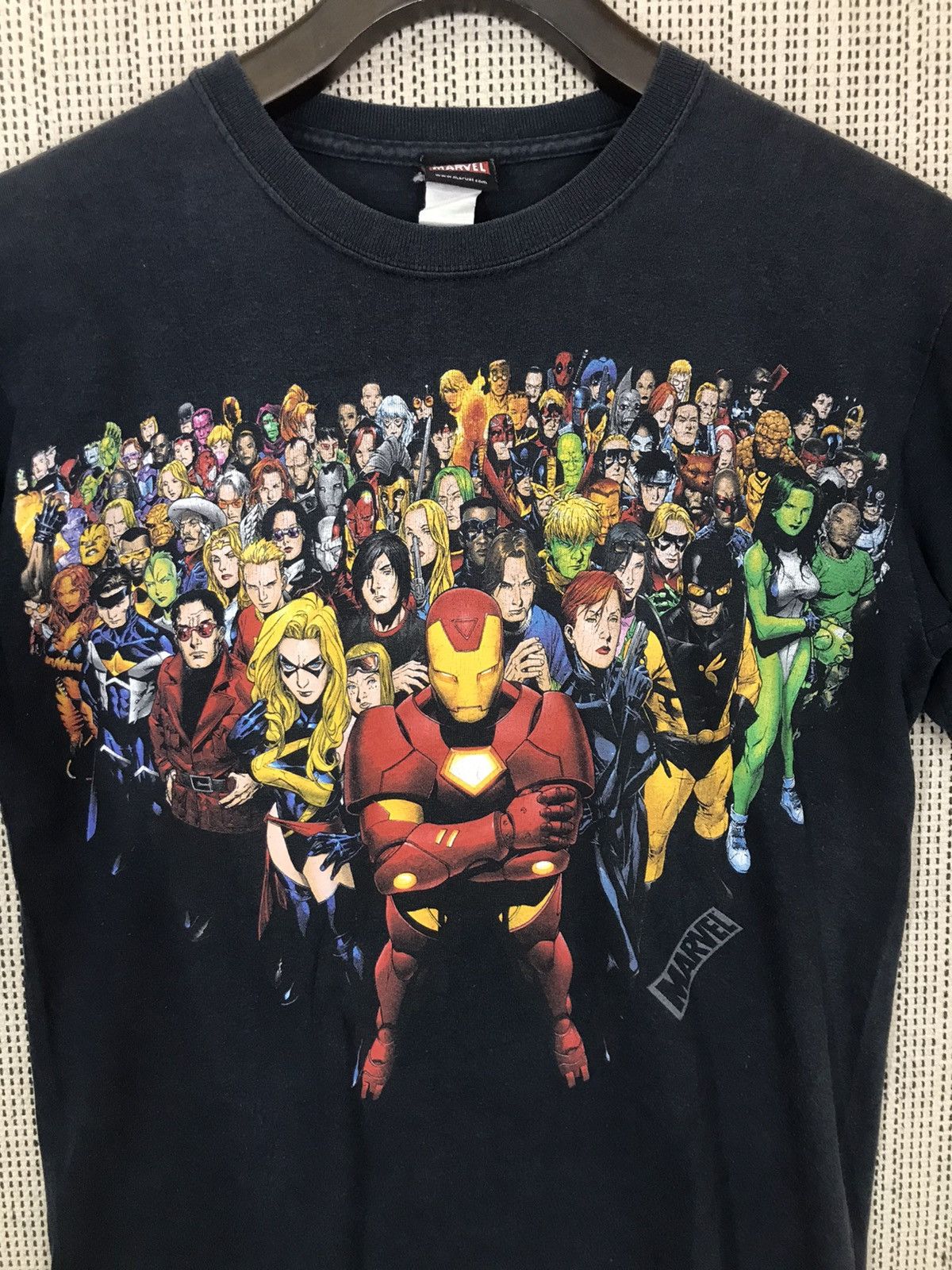 DC Comics × Marvel Comics × Vintage ‼️VINTAGE MARVEL ALL SUPERHEROES VERY RARE‼️ Size US S / EU 44-46 / 1 - 2 Thumbnail