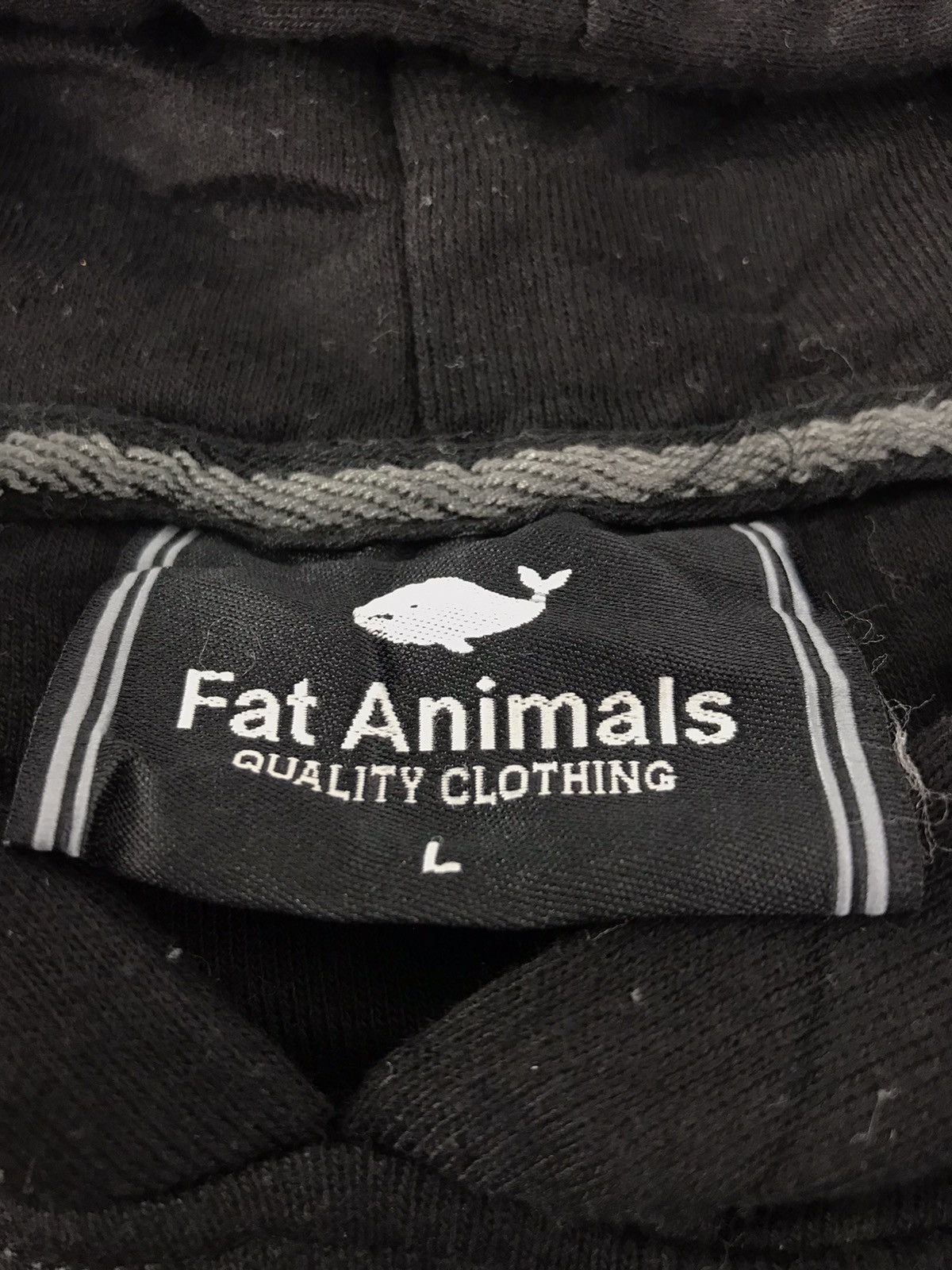Japanese Brand × Vintage Fat Animals Have Fun Whale Logo Pull Over Hoodies Fashion Size US M / EU 48-50 / 2 - 6 Thumbnail