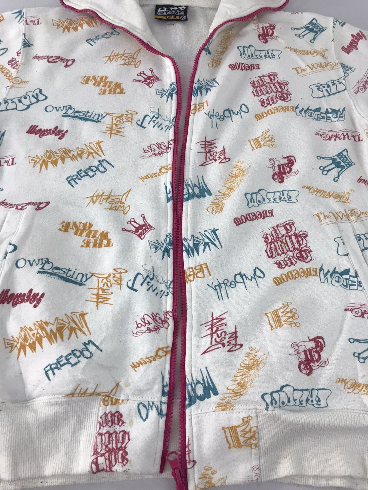 Japanese Brand × Rap Tees O.S.B One’s Sunday Best Freedom Wild One All Over Logo Size US L / EU 52-54 / 3 - 4 Thumbnail