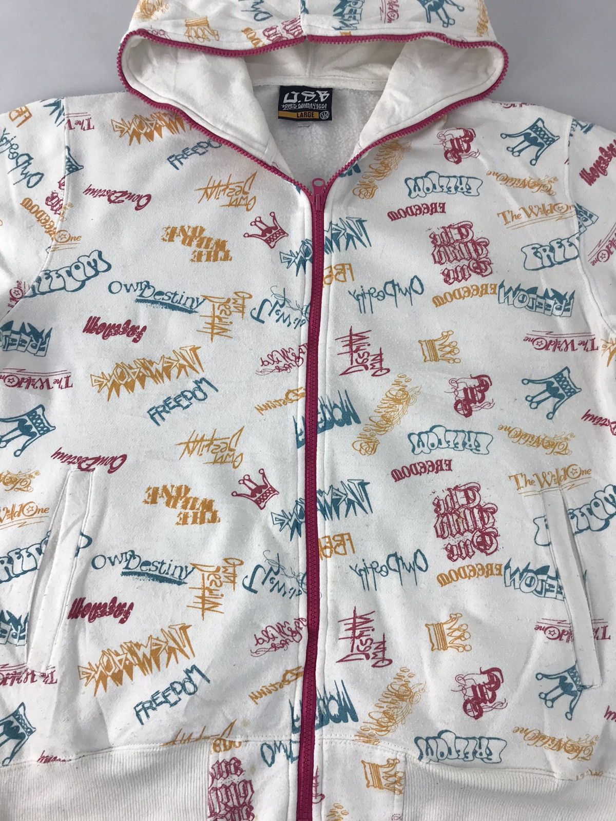 Japanese Brand × Rap Tees O.S.B One’s Sunday Best Freedom Wild One All Over Logo Size US L / EU 52-54 / 3 - 3 Thumbnail