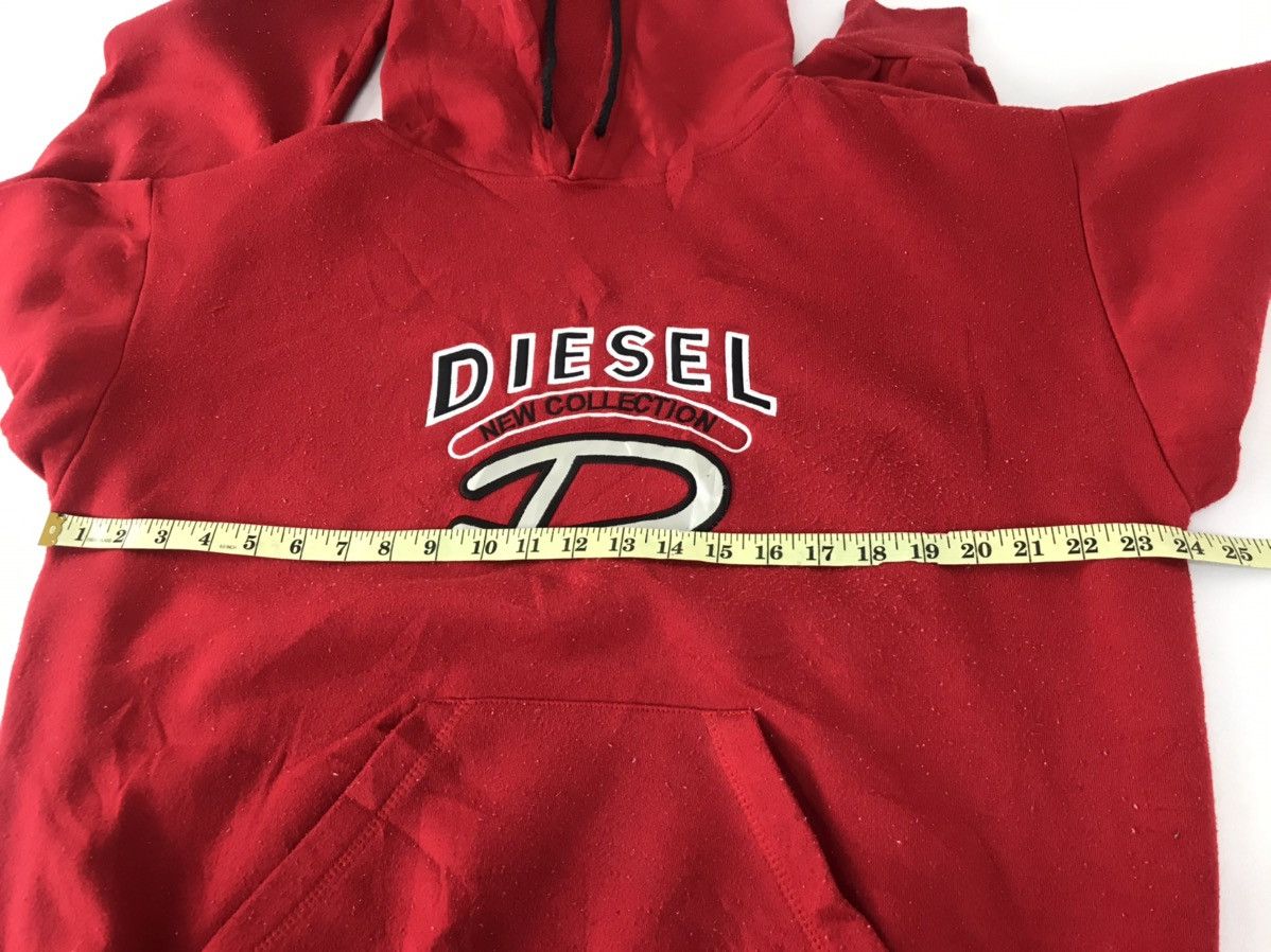 Diesel × Vintage Diesel New Collection Embroidery Logo Pull Over Hoodies Size US L / EU 52-54 / 3 - 7 Thumbnail