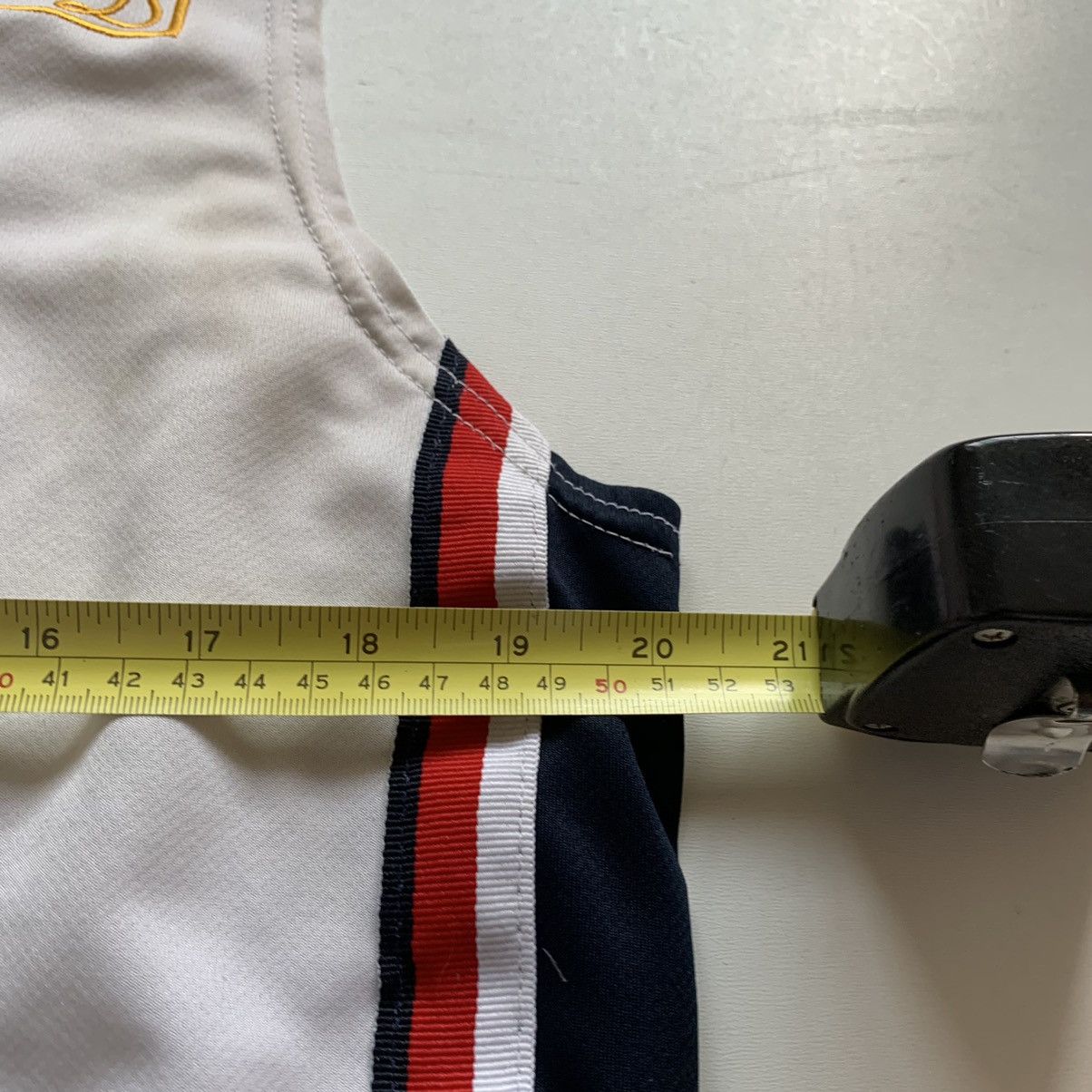 Nike × Vintage Vintage 90s Nike Embroidered Michael Jordan USA Jersey Small Size US S / EU 44-46 / 1 - 5 Thumbnail