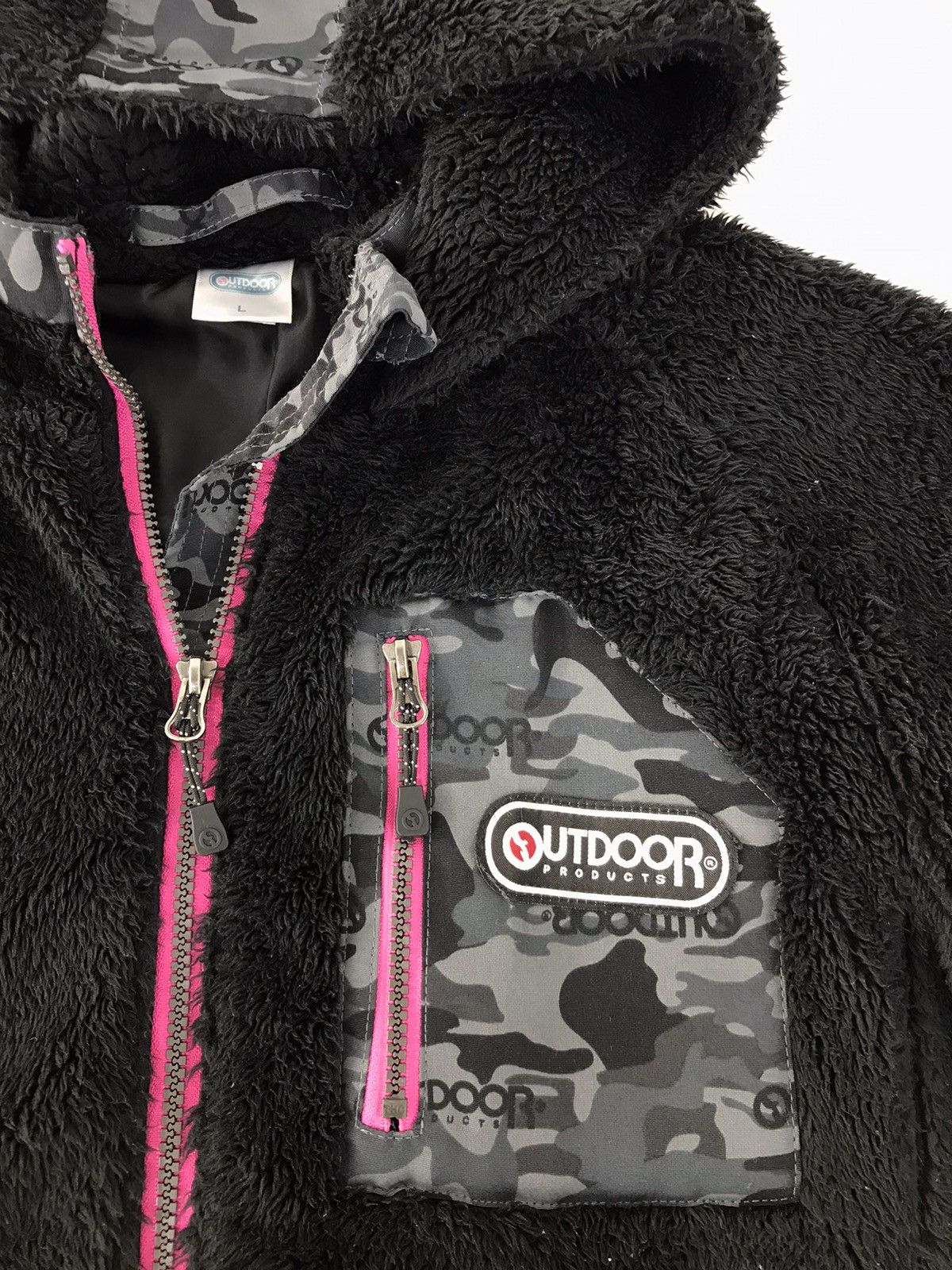 Japanese Brand Sweater Hoodie Fluffy Outdoor Zipper Camo Pocket Size US M / EU 48-50 / 2 - 3 Thumbnail