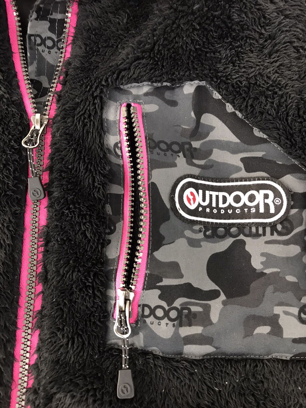 Japanese Brand Sweater Hoodie Fluffy Outdoor Zipper Camo Pocket Size US M / EU 48-50 / 2 - 6 Thumbnail