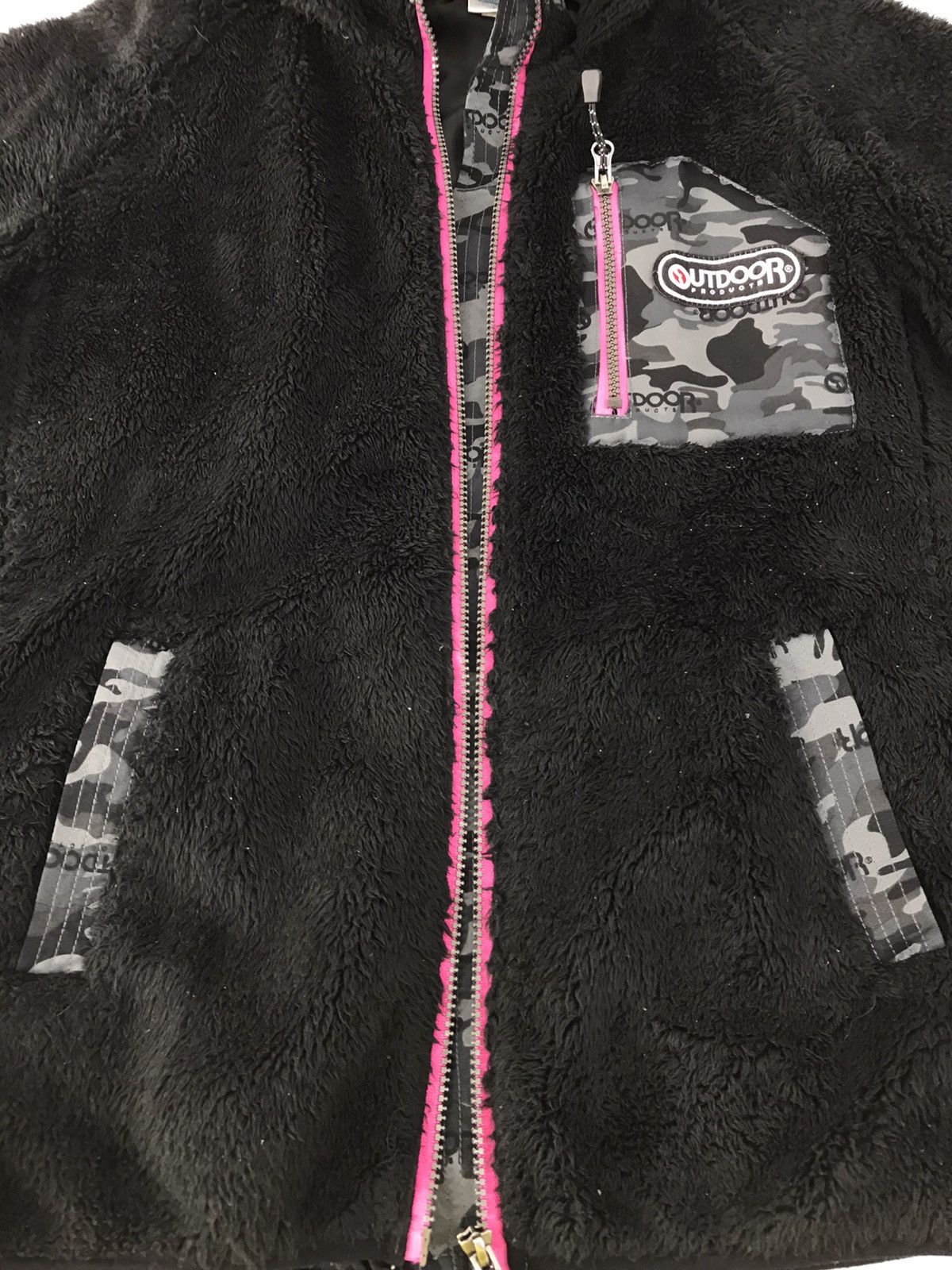 Japanese Brand Sweater Hoodie Fluffy Outdoor Zipper Camo Pocket Size US M / EU 48-50 / 2 - 7 Thumbnail